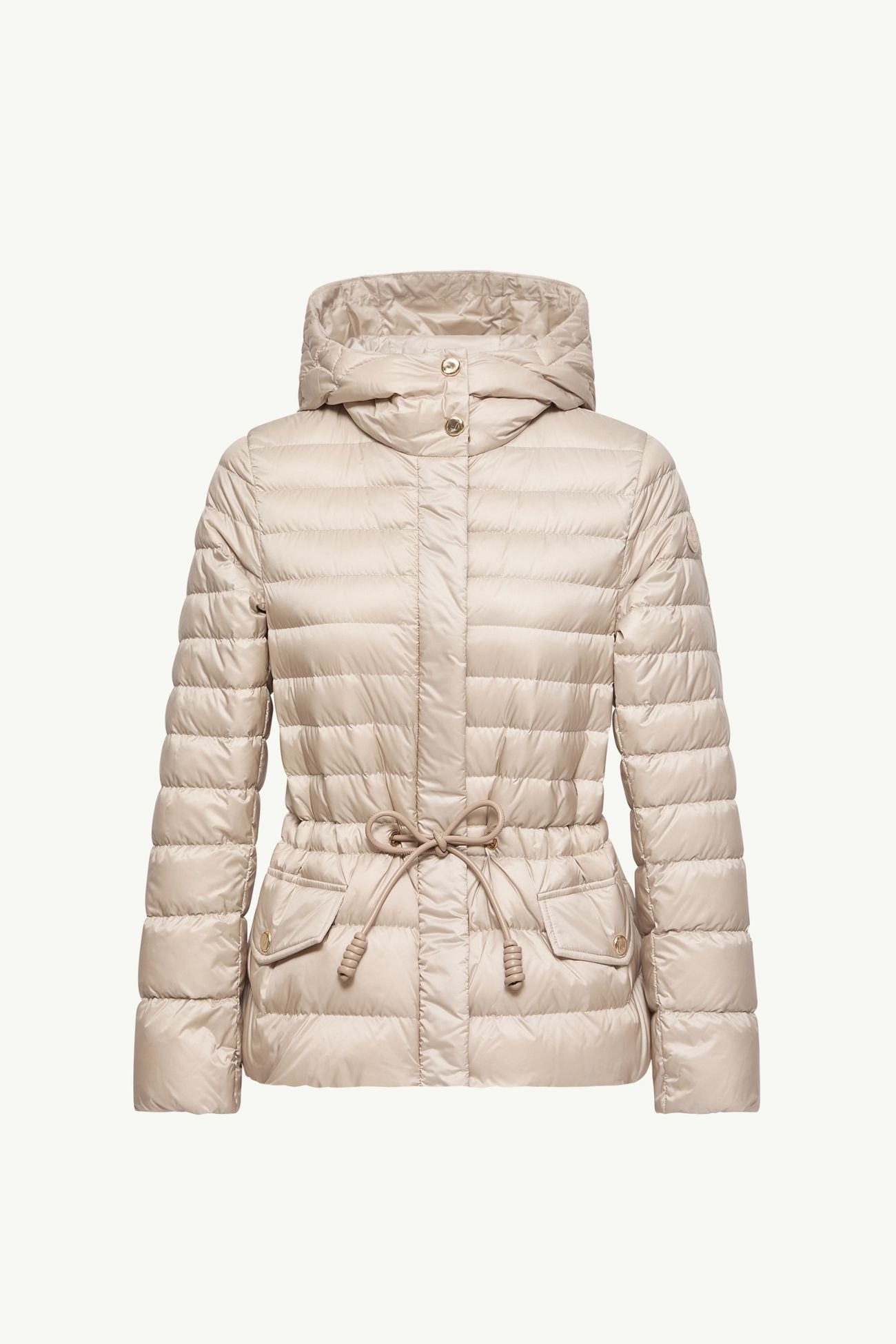 Raies 후드 쇼트 다운 재킷 여성 라이트 베이지 Moncler 2