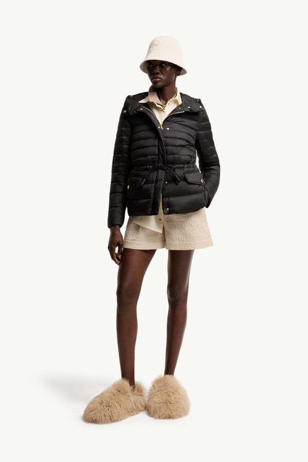 Raies連帽短身羽絨外套 女士 黑色 Moncler 0