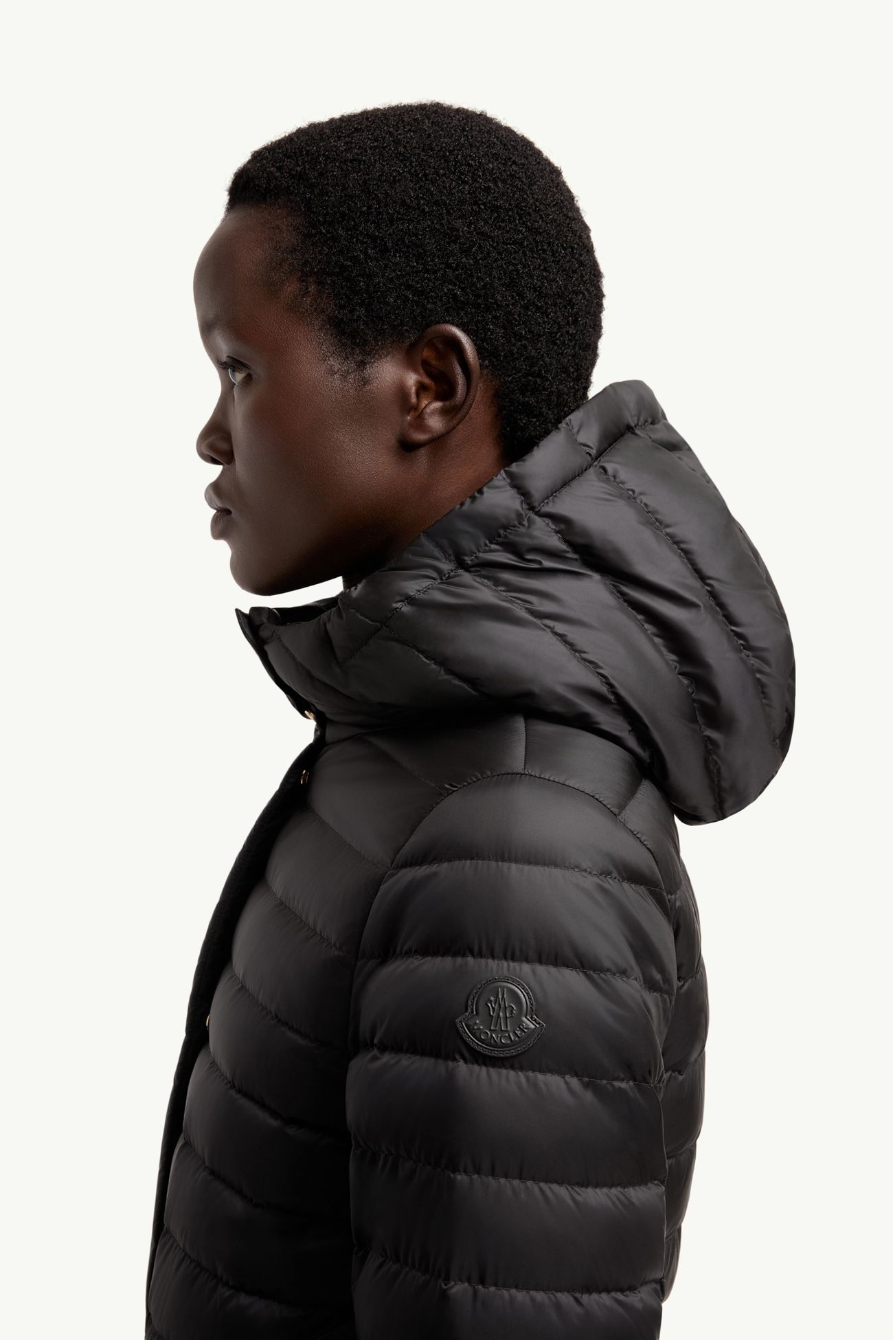 Raies連帽短身羽絨外套 女士 黑色 Moncler 1