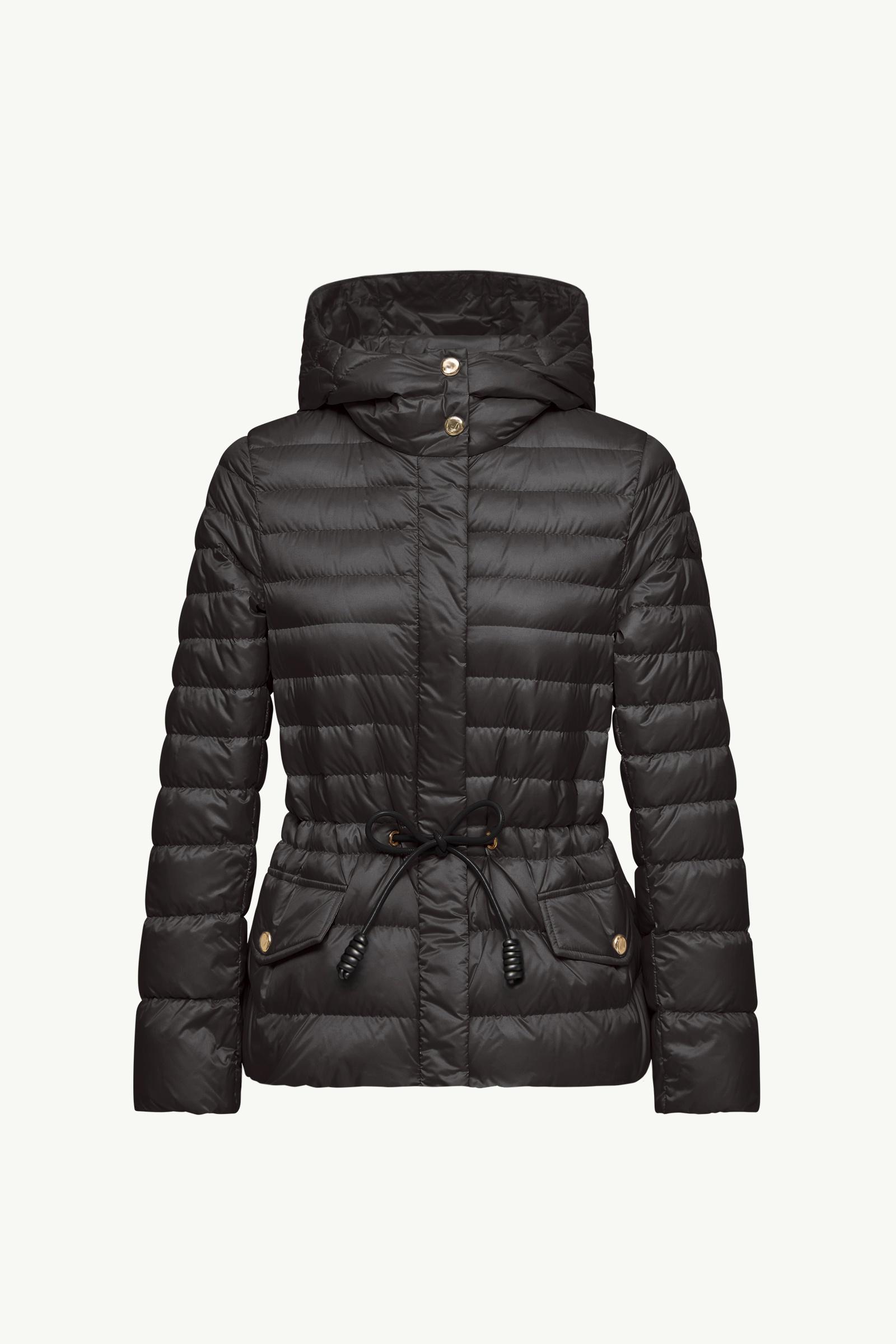 Raies Hooded Short Down Jacket Women Black Moncler, 1 of 0