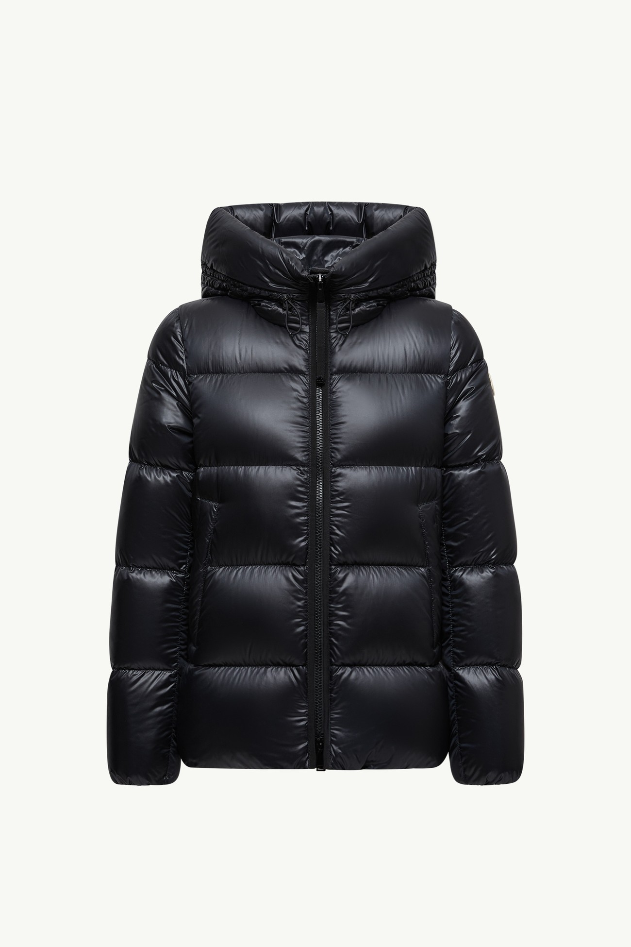 Serittes Hooded Short Down Jacket Women Black Moncler 2