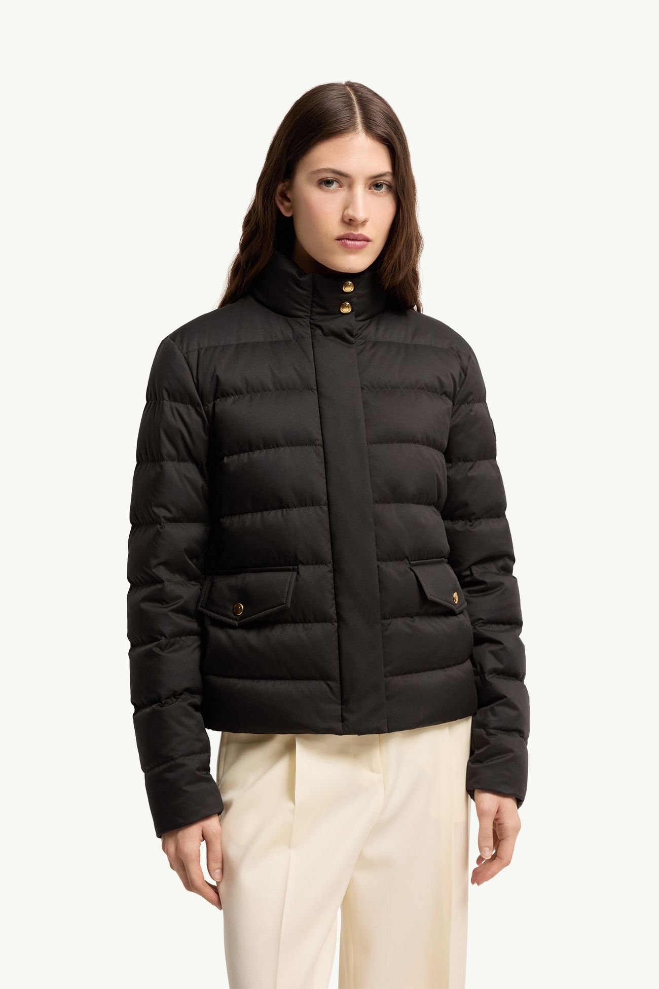 Bessettes短身羽絨外套 女士 黑色 Moncler 3