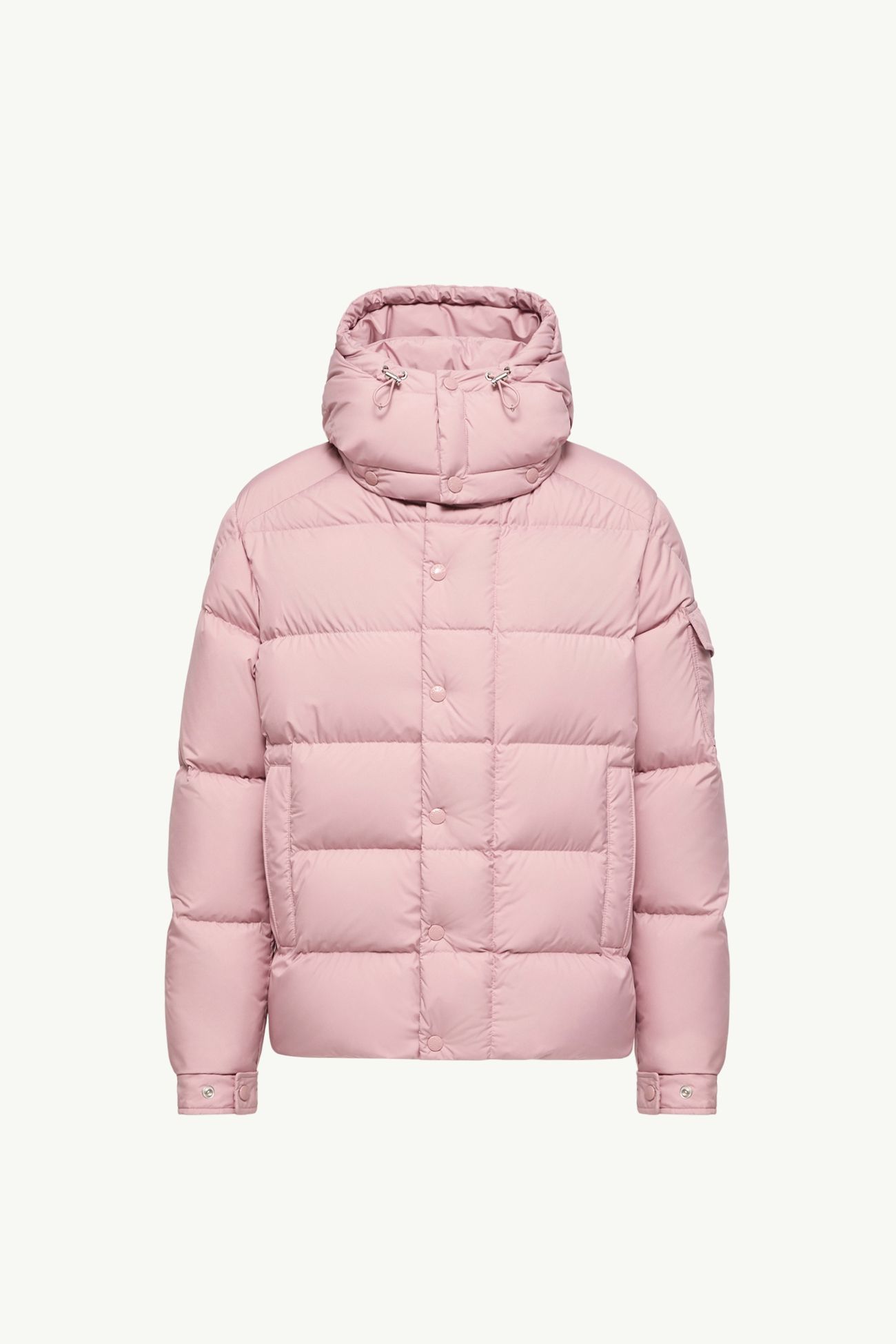 Moncler Maya 70 후드 쇼트 다운 재킷 여성 핑크 Moncler 2