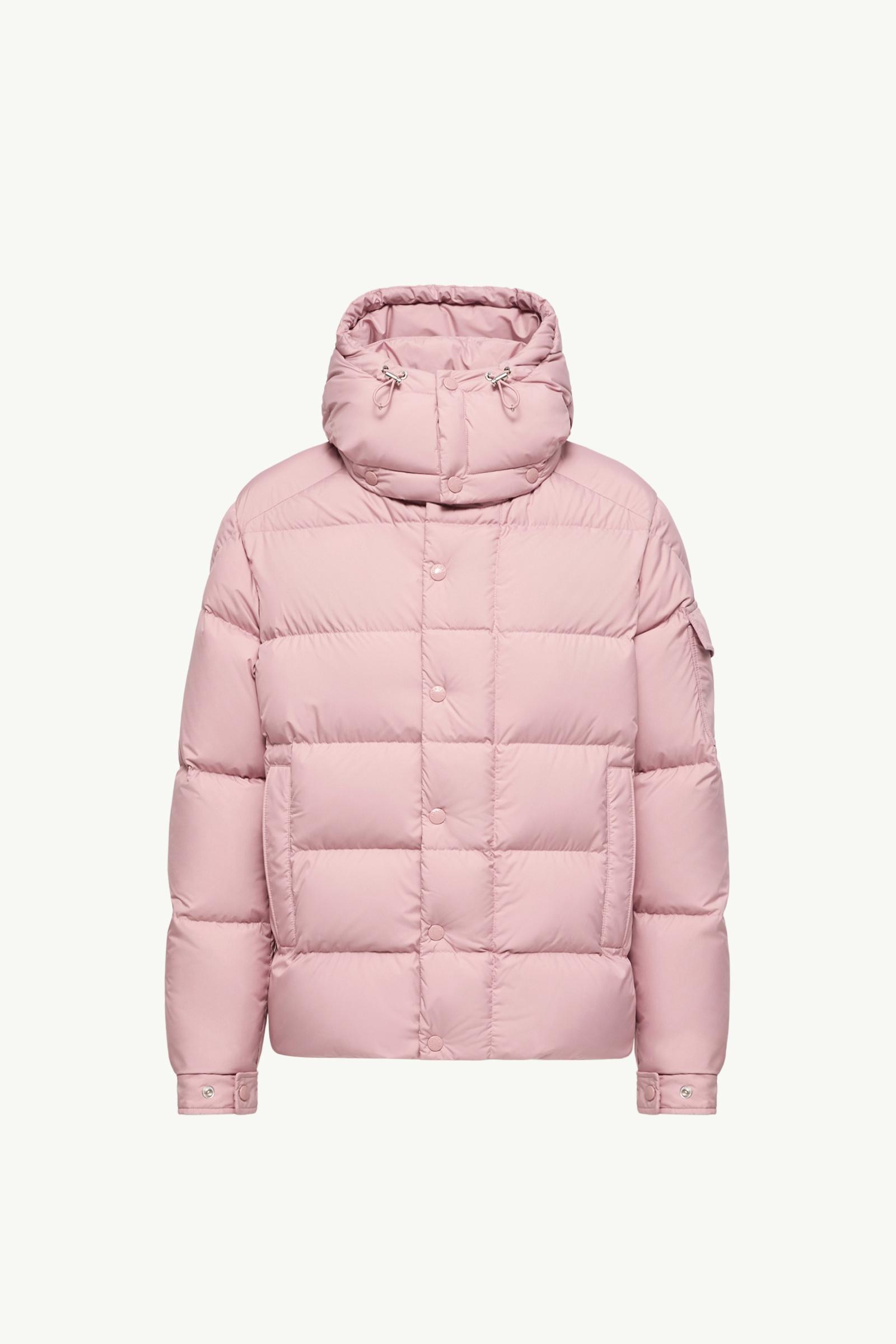 ピンク Moncler Maya 70ショートダウンジャケット : ショートダウン