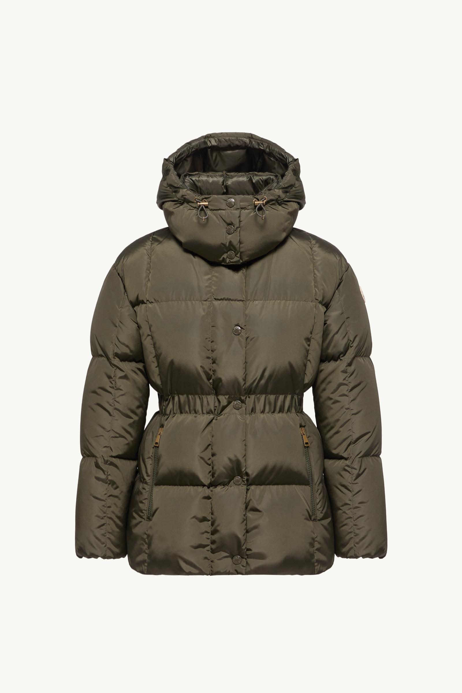 Agneux連帽短身羽絨外套 女士 深綠色 Moncler, 1 of 0