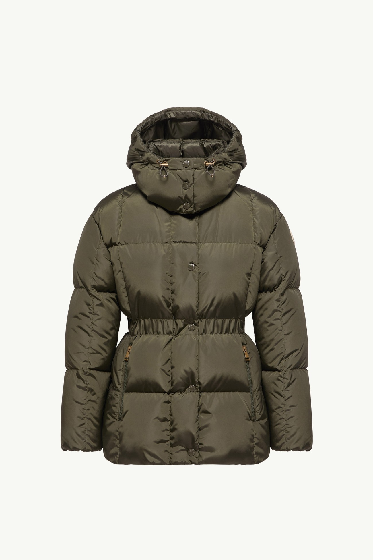 Agneux連帽短身羽絨外套 女士 深綠色 Moncler 2