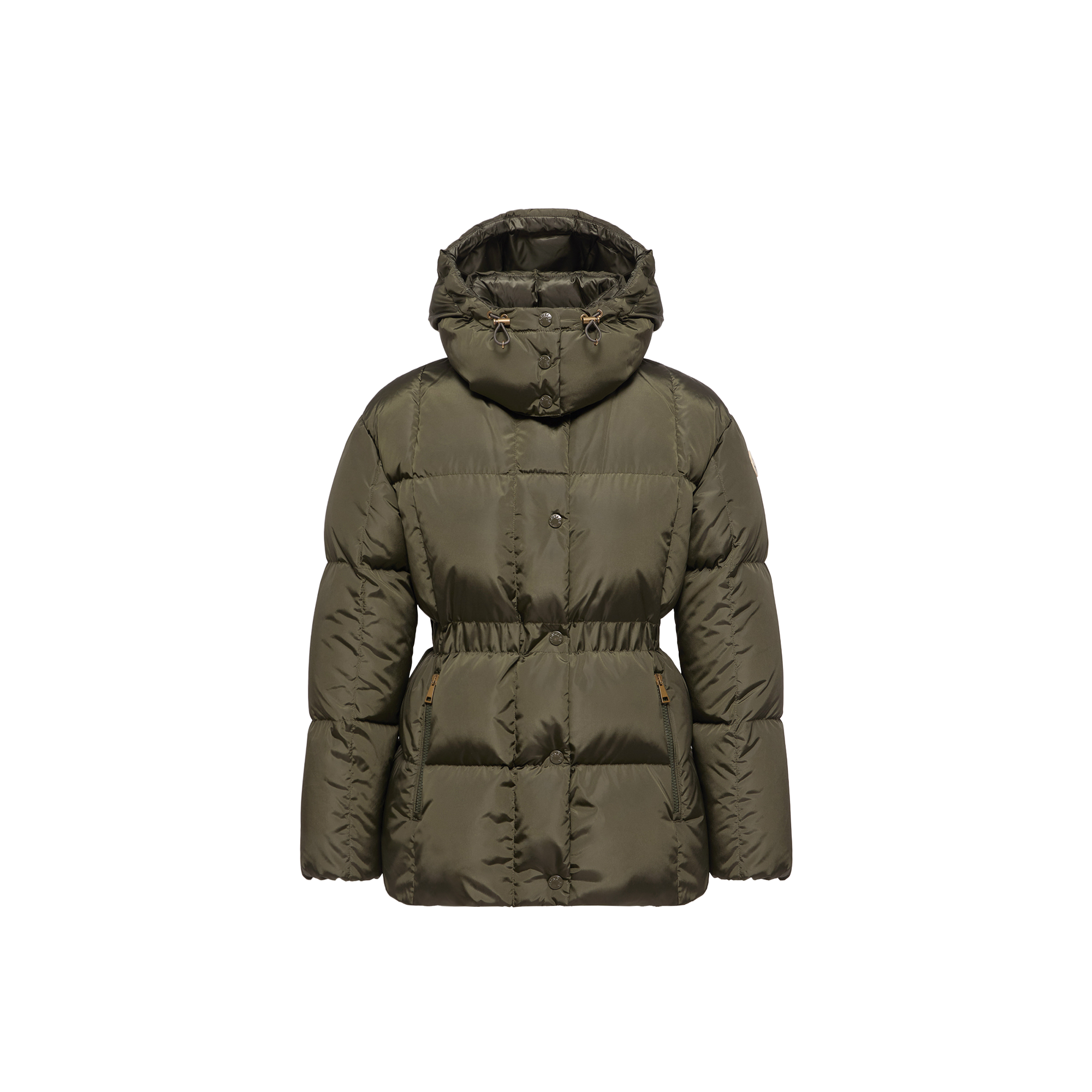 Moncler Agneux Hooded Short Down Jacket Women da Size: 4