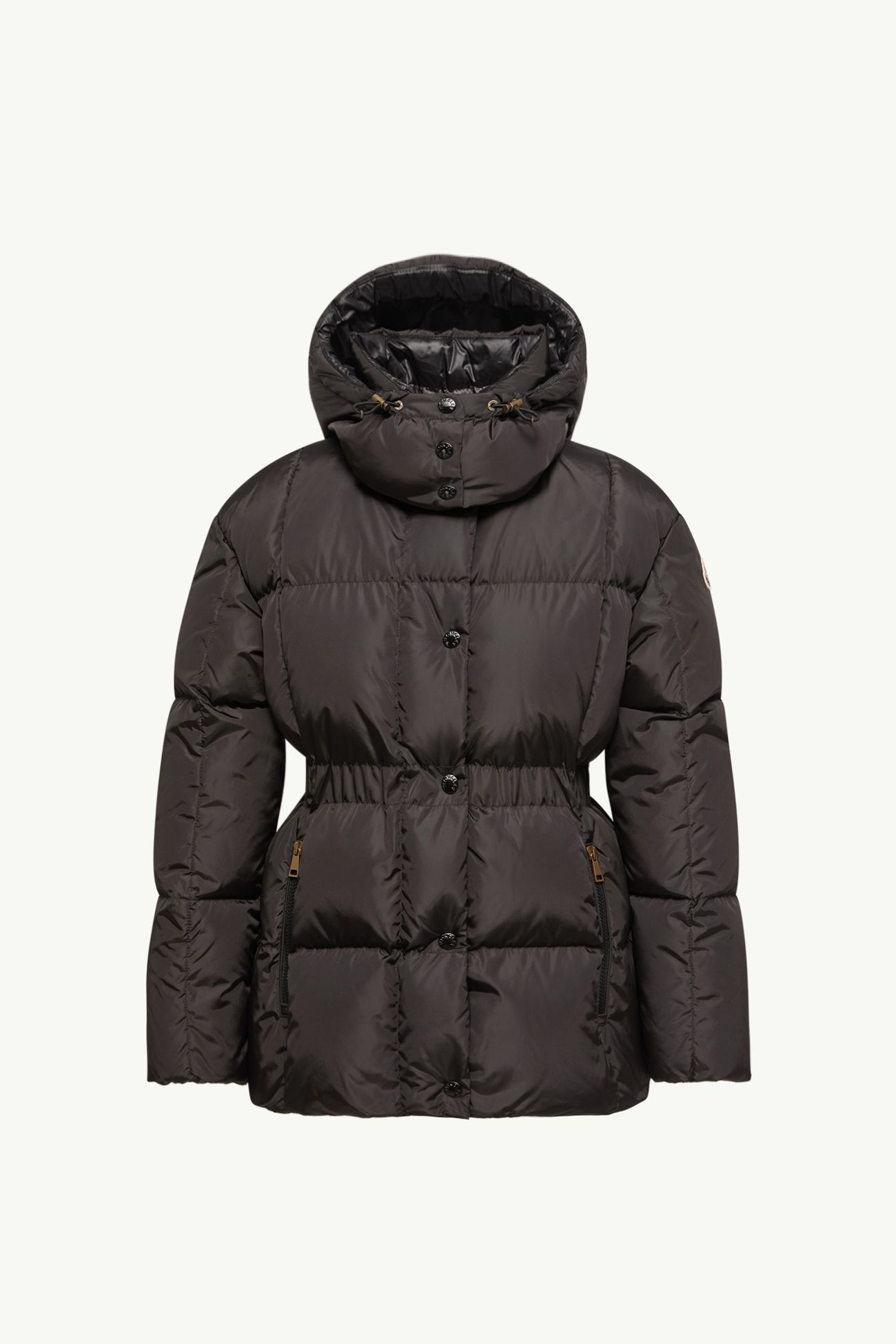 Agneux連帽短身羽絨外套 女士 黑色 Moncler 2