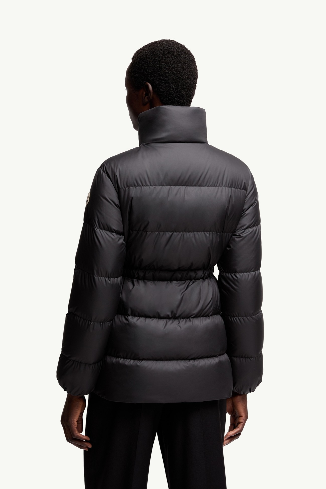 Brossette Short Down Jacket Women Black Moncler 4