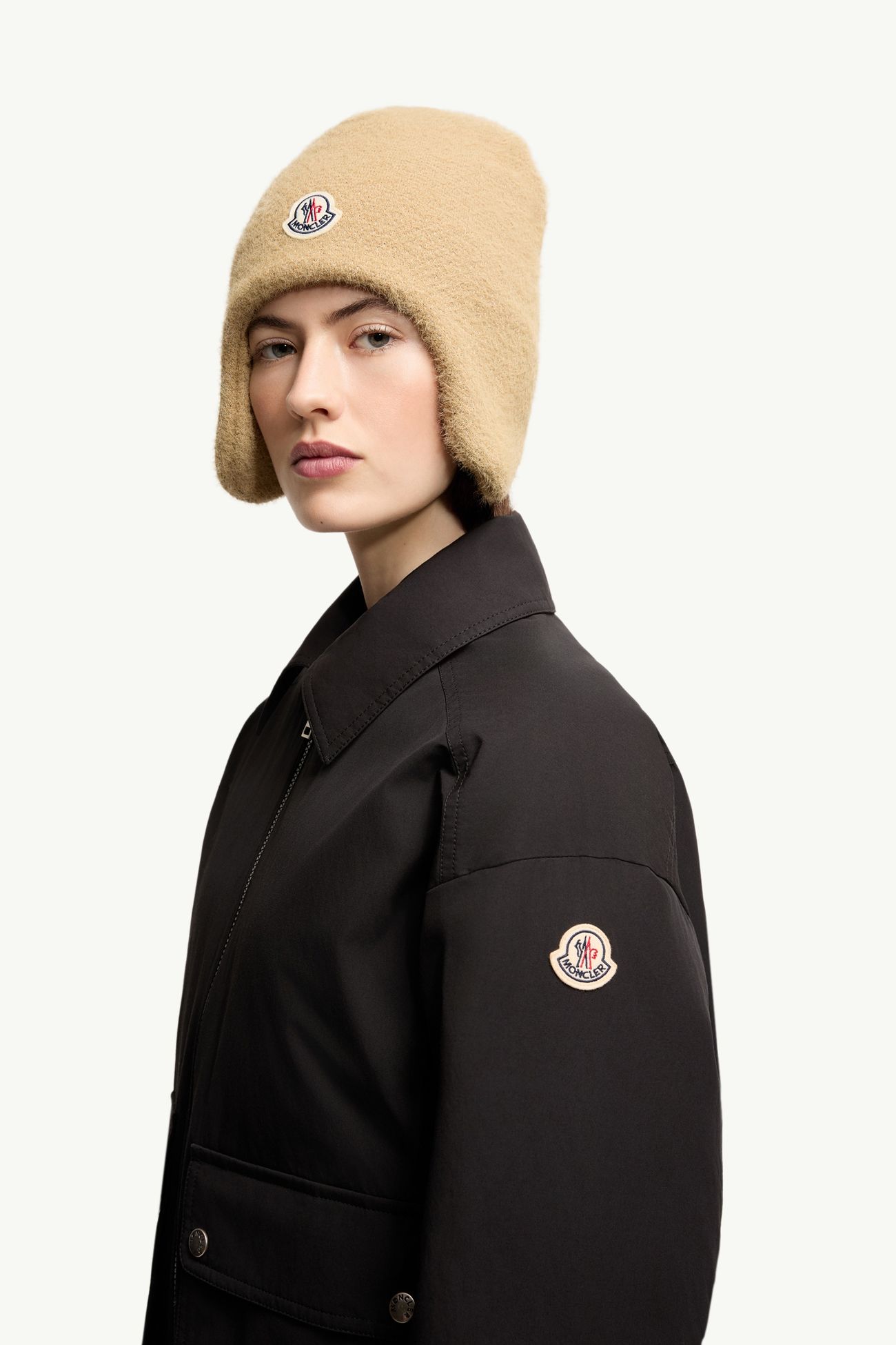 Rougequeuel短身羽絨外套 女士 黑色 Moncler 1