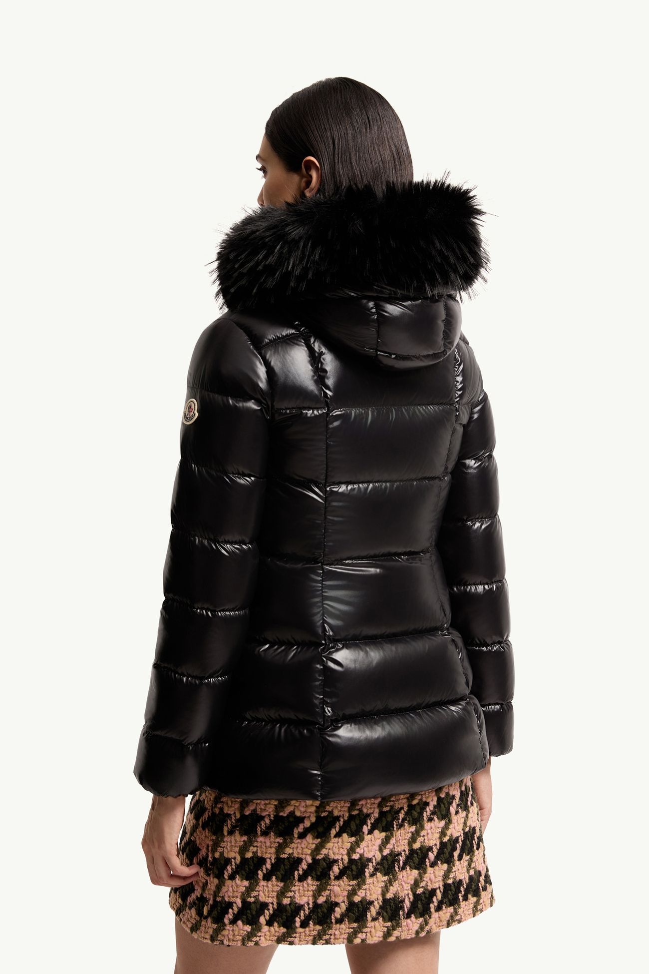 Fulmar女士连帽短款羽绒夹克外套 女士 黑色 Moncler 4