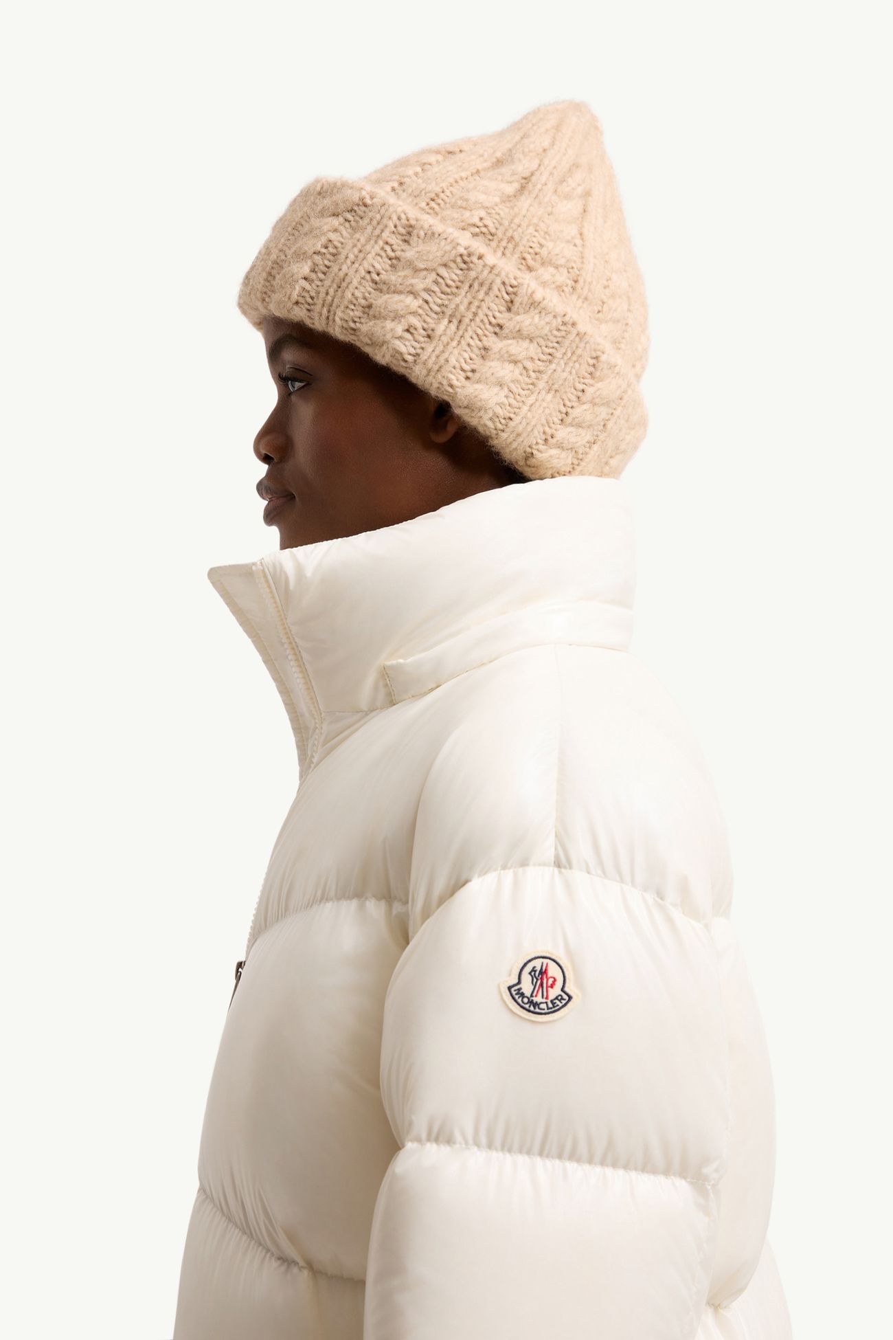 Harfang ダウンコート レディース ホワイトアイボリー Moncler 1