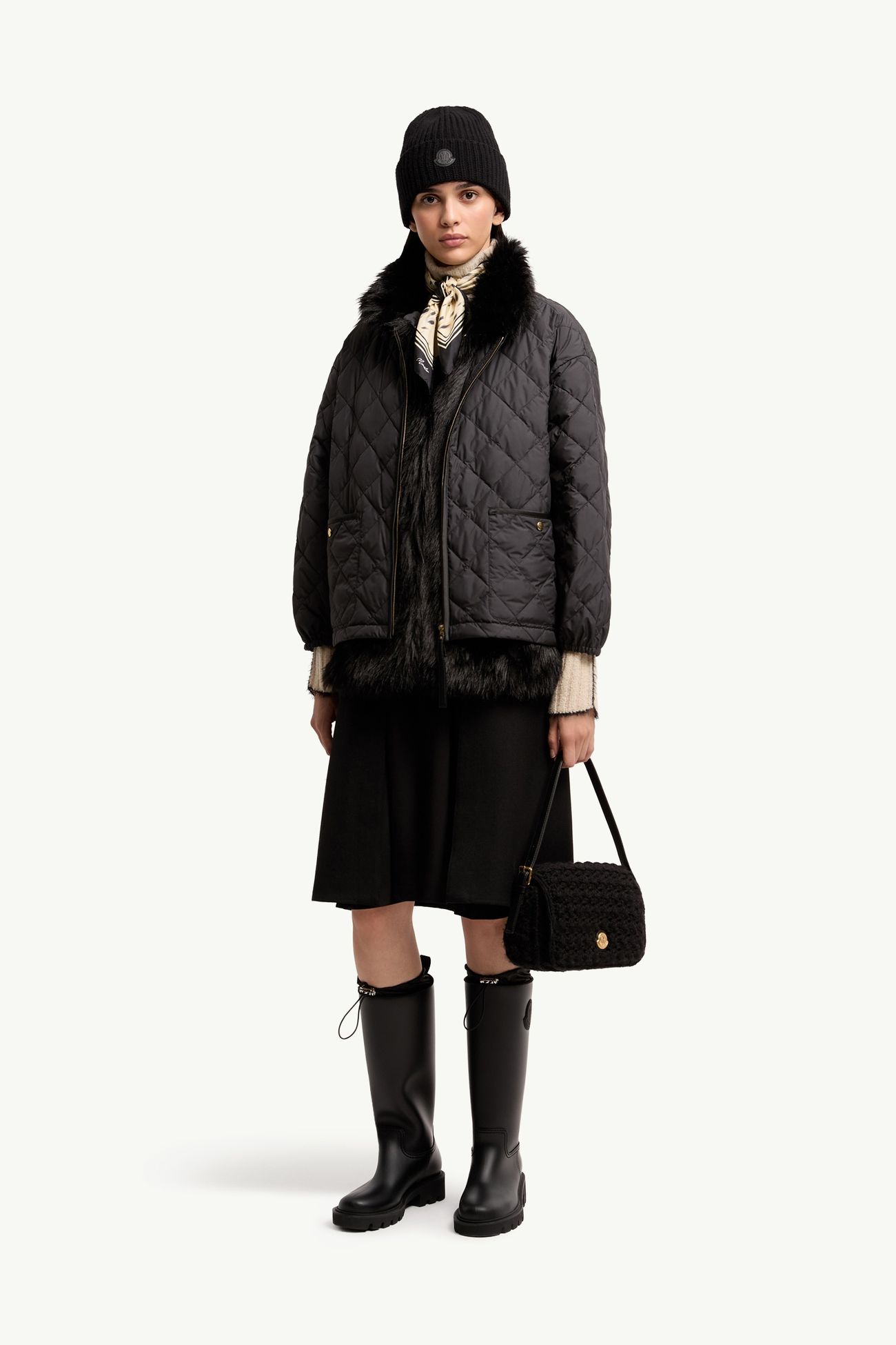 Chaleureux三合一短身羽絨外套 女士 黑色 Moncler 0