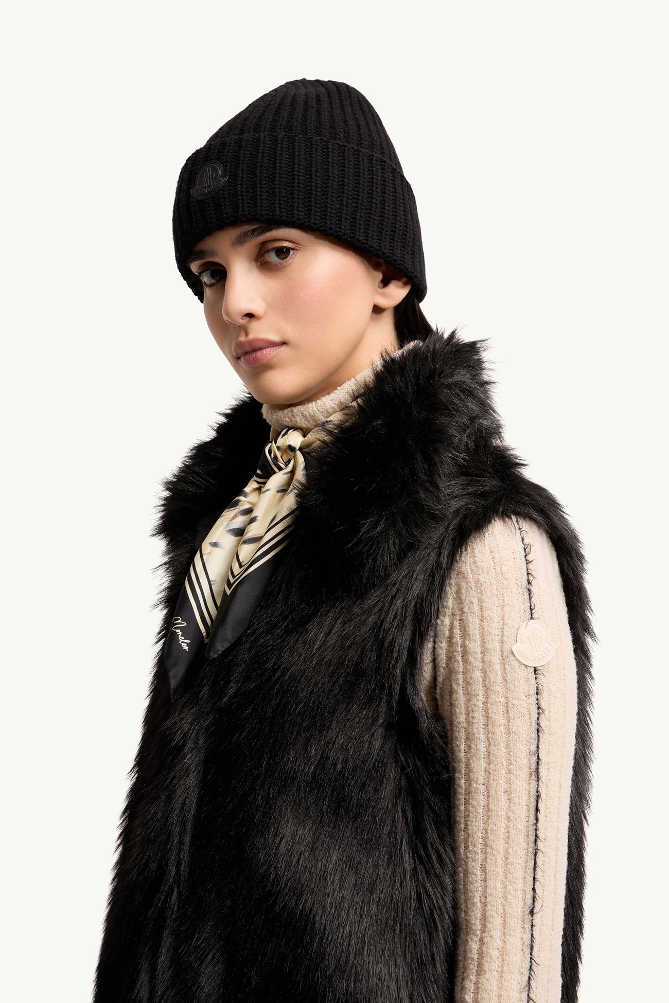 Chaleureux 3-in-1 Short Down Jacket Women Black Moncler 1