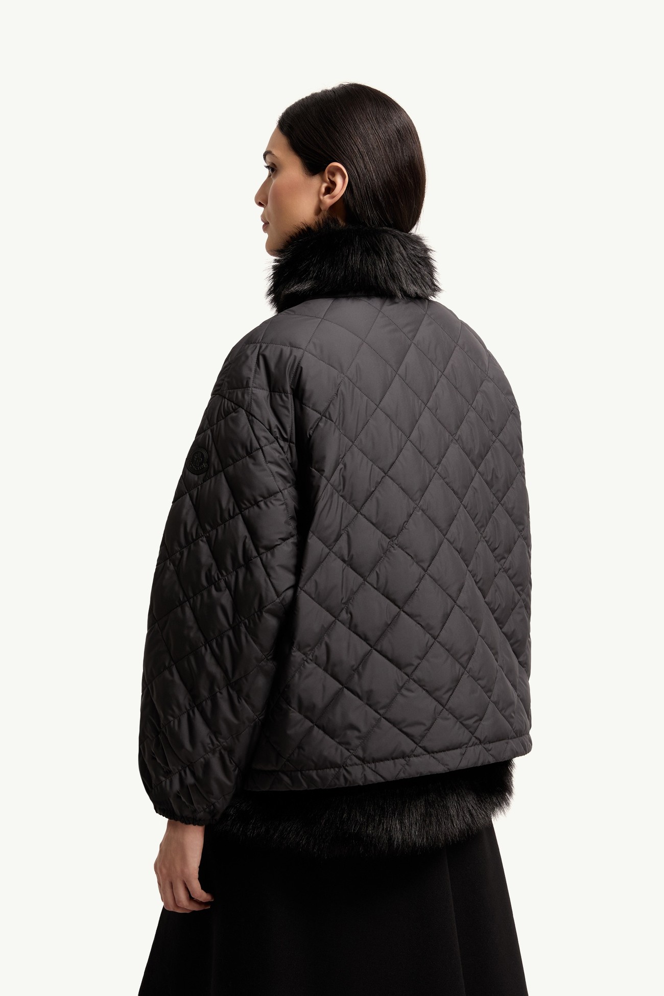 Piumino corto Chaleureux 3-in-1 Donna Nero Moncler 4
