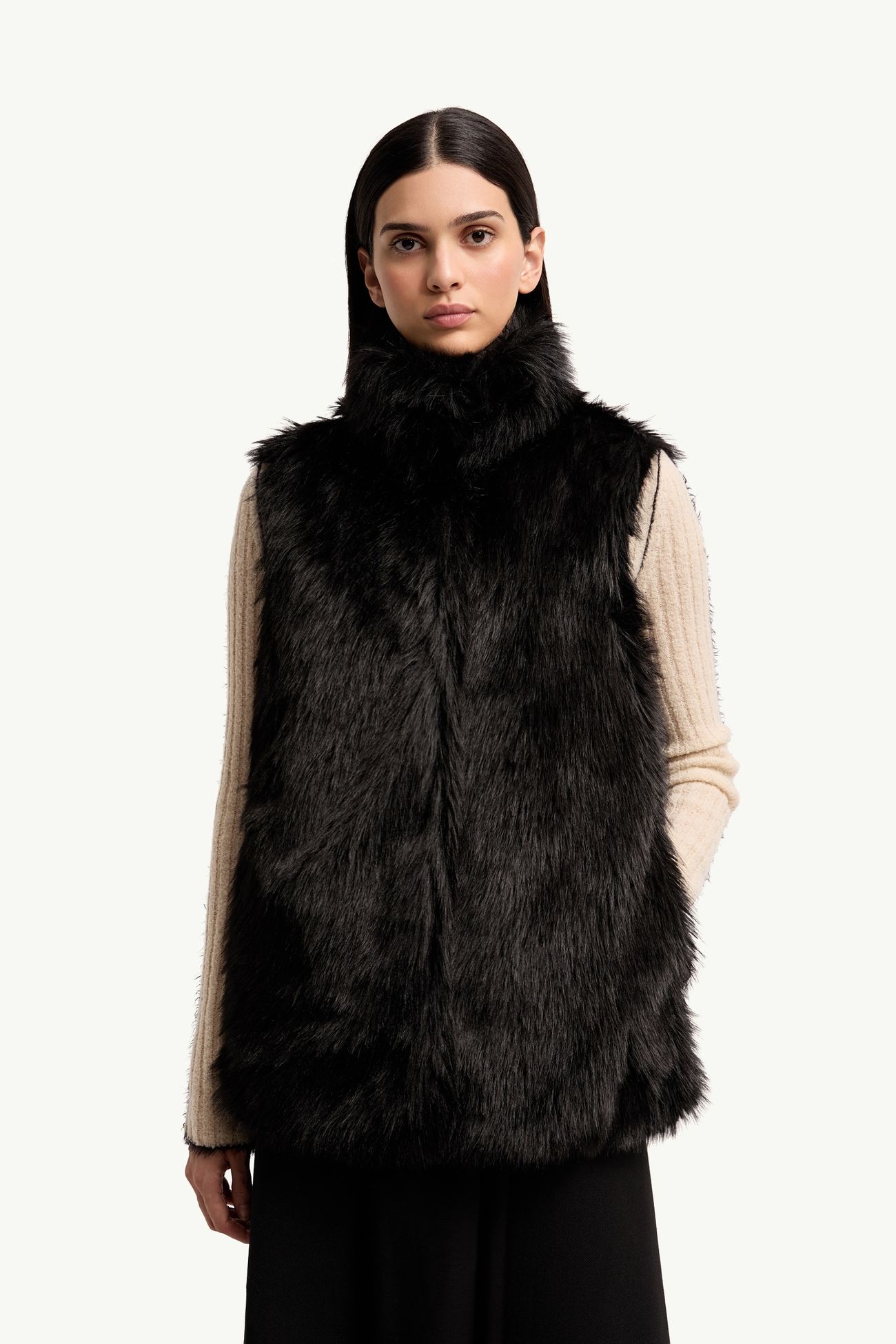 Chaleureux 3-in-1 Short Down Jacket Women Black Moncler 5