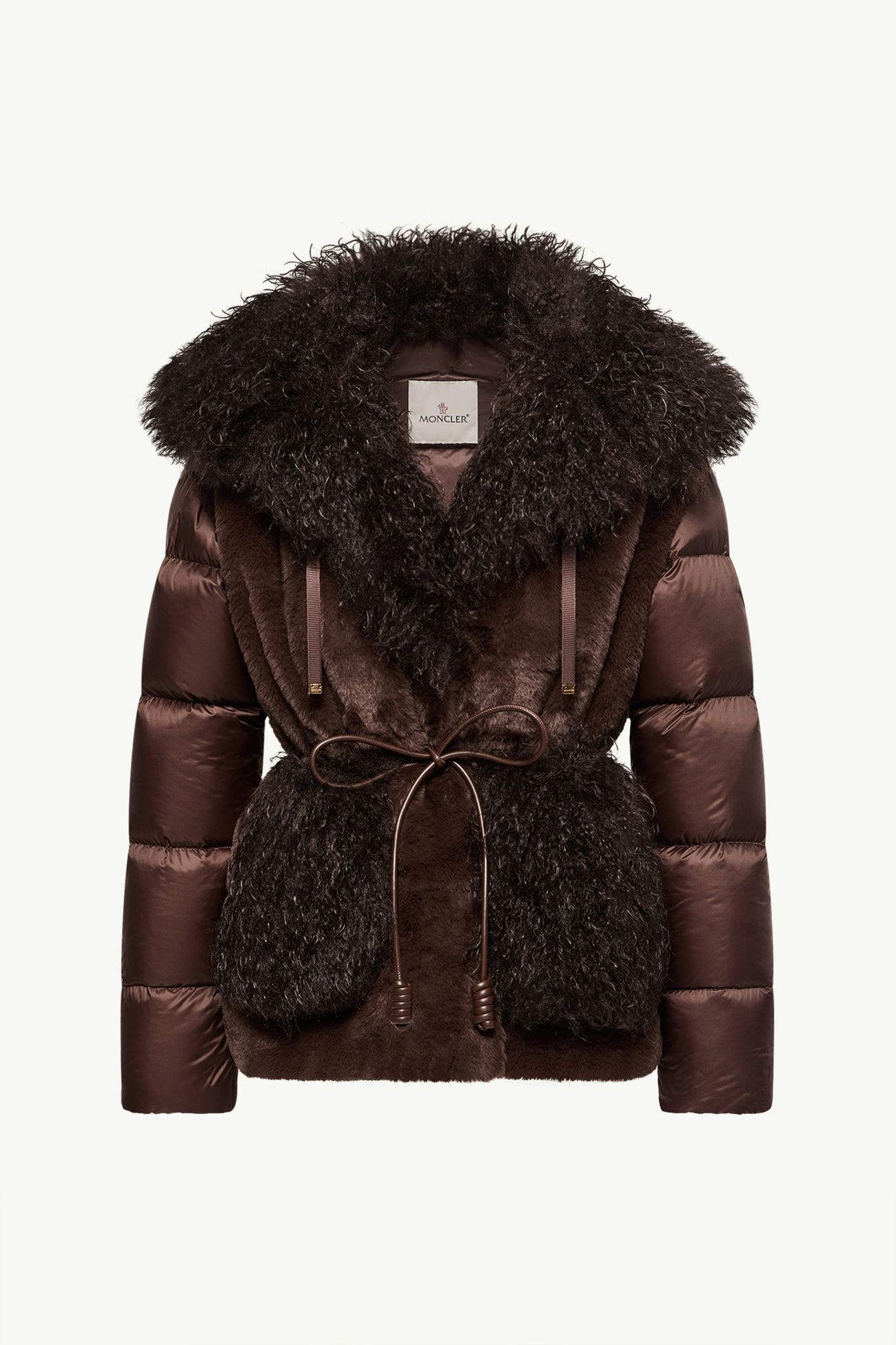 Immersif二合一短身羽絨外套 女士 啡色 Moncler 2
