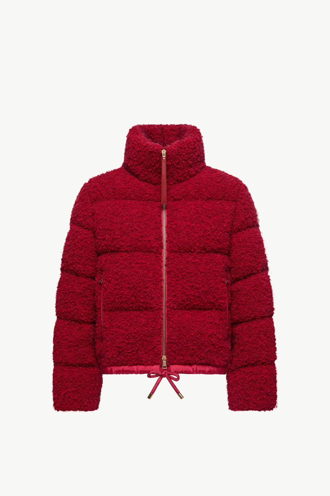 Trascendance粗花呢短身羽絨外套 女士 紅色 Moncler 2
