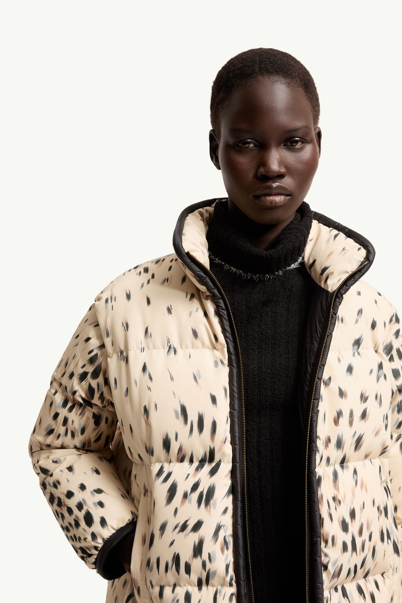 Doudoune courte 2-en-1 Rayonnant Femmes Blanc Moncler 6