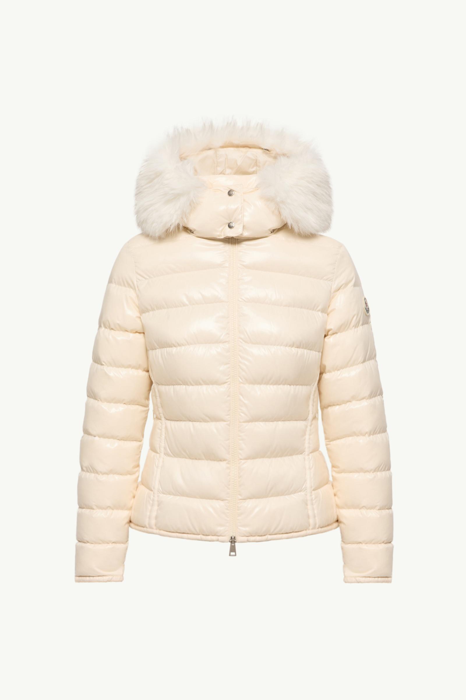 Badyeffe Hooded Short Down Jacket Women White Ivory Moncler, 1 of 0