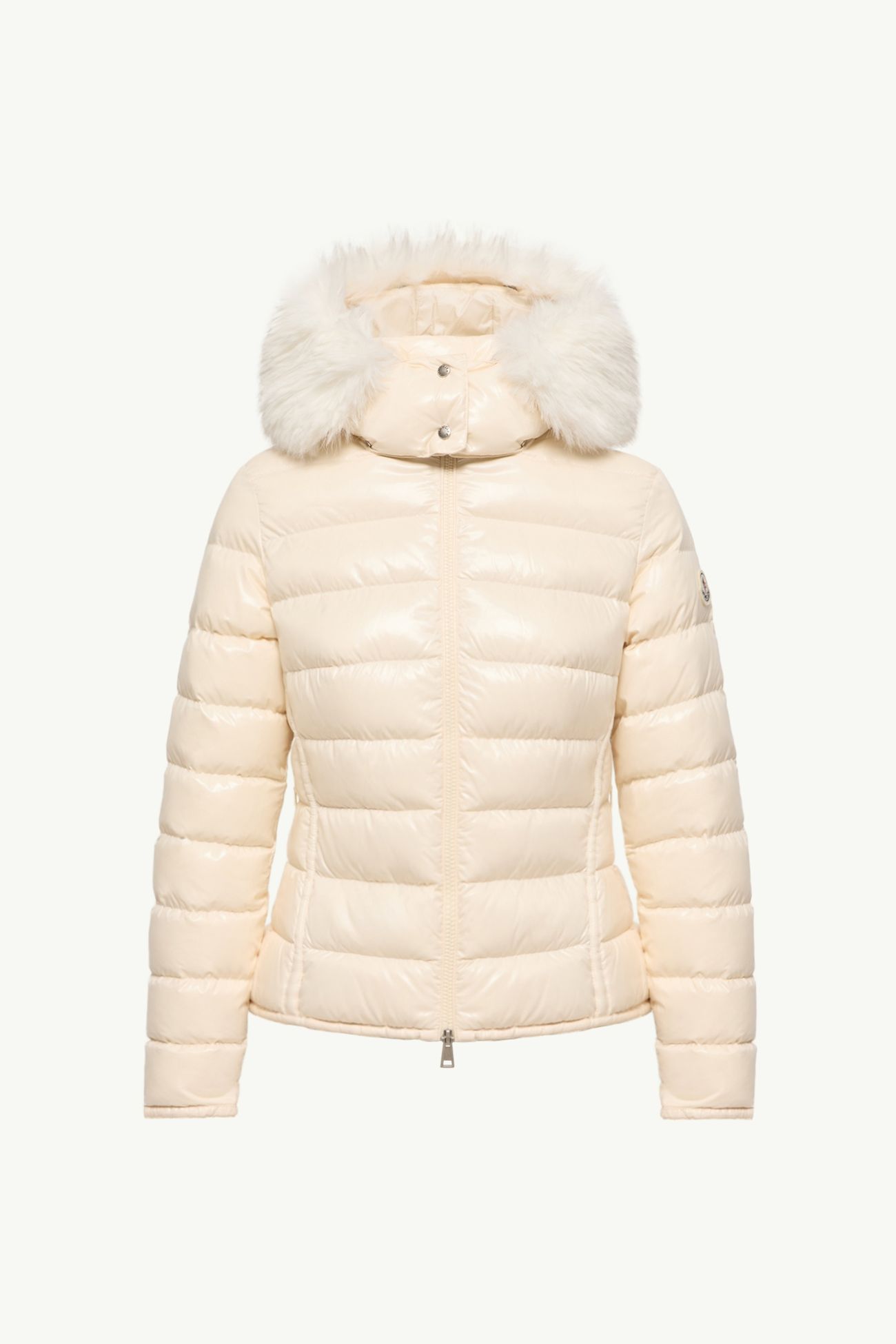 Badyeffe女士连帽短款羽绒夹克外套 女士 象牙白 Moncler 2