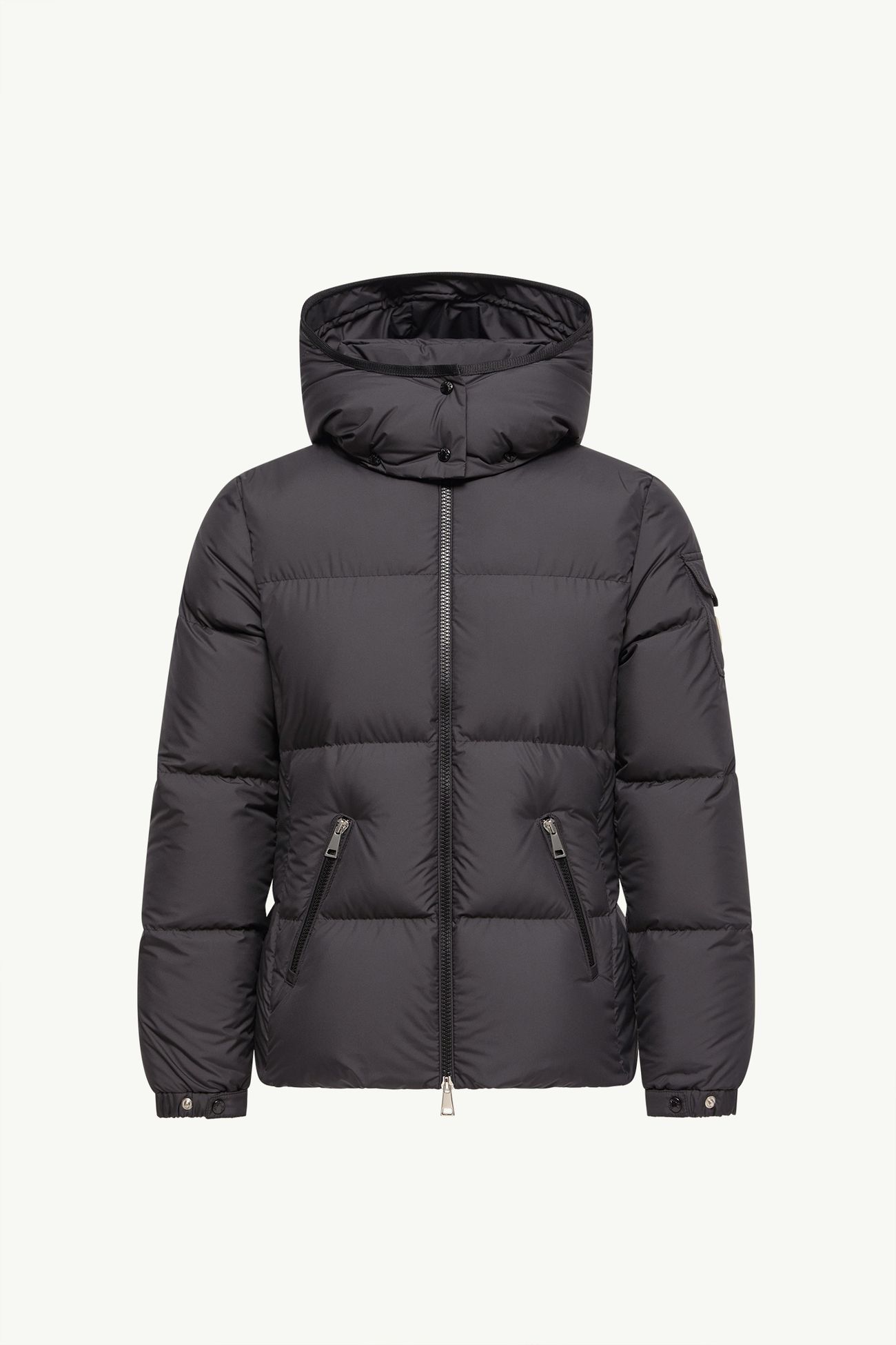 Plumífero corto con capucha Fourmines Mujer Negro Moncler 2