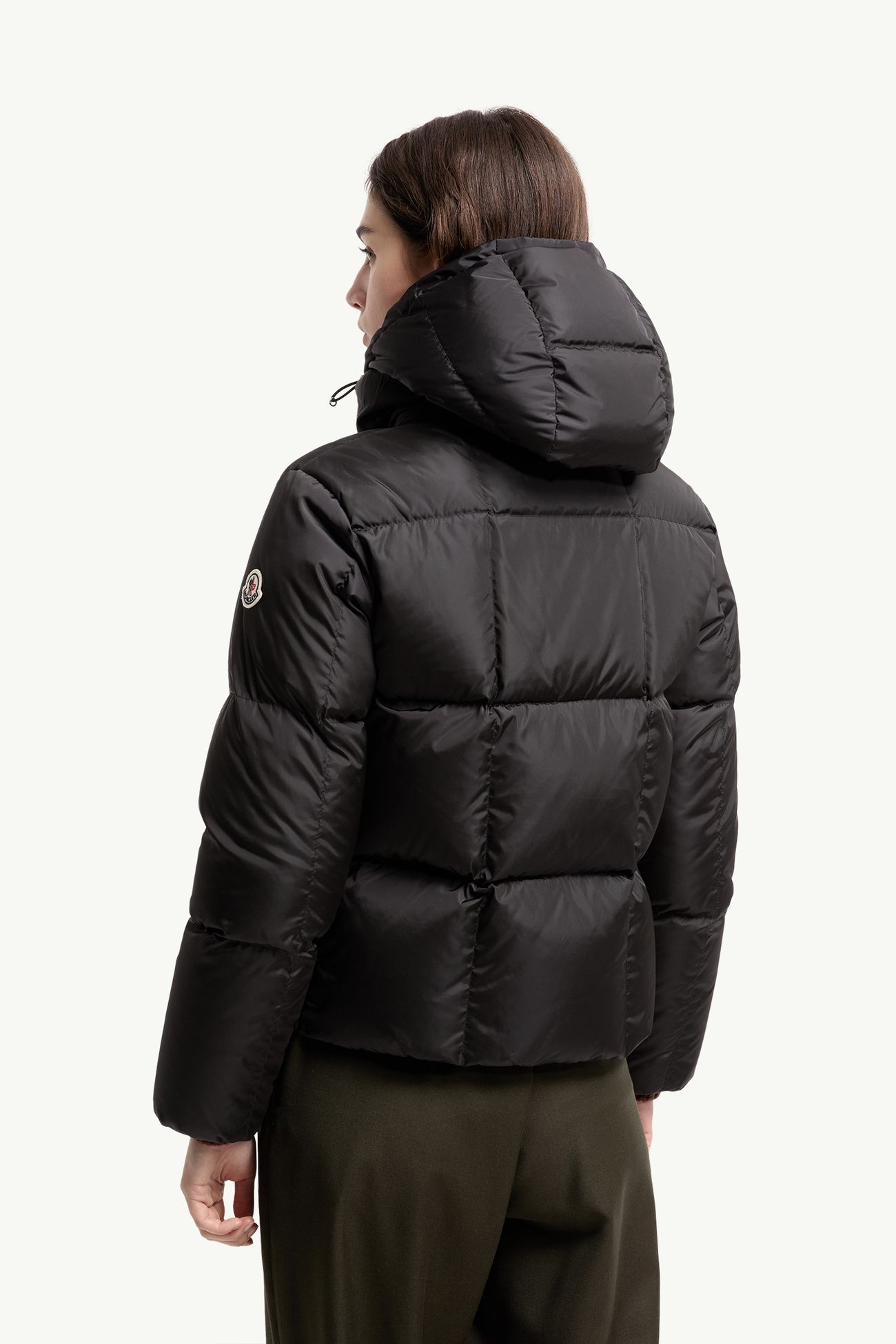Castelnew Hooded Down Jacket Women Black Moncler 4