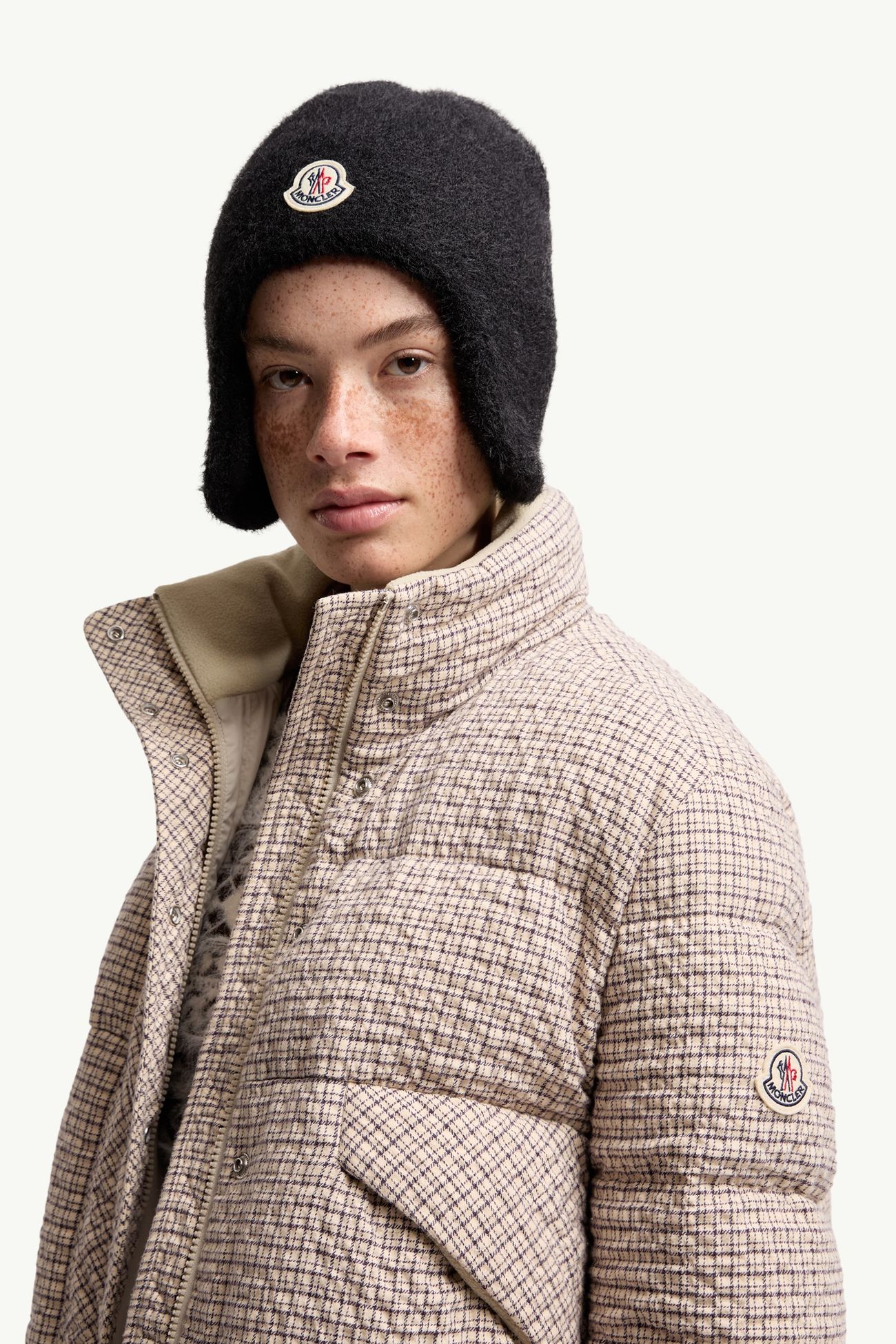 Cloante短身羽絨外套 女士 淺米色 Moncler 1