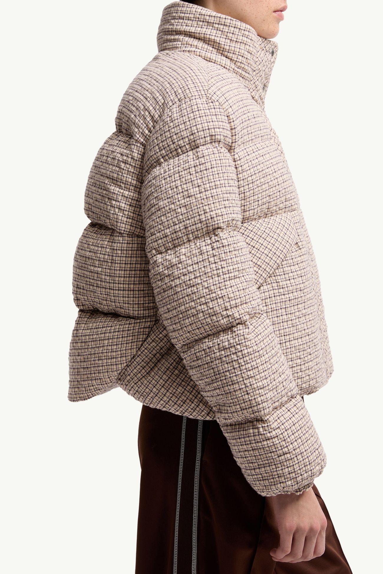 Piumino corto Cloante Donna Beige Chiaro Moncler 5