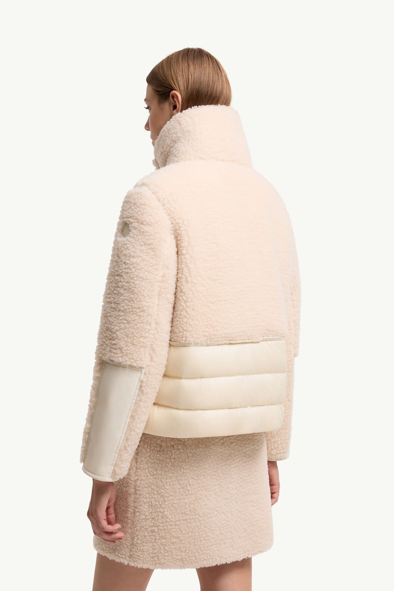 Glorieux女士连帽泰迪绒风格短款羽绒夹克外套 女士 象牙白 Moncler 4