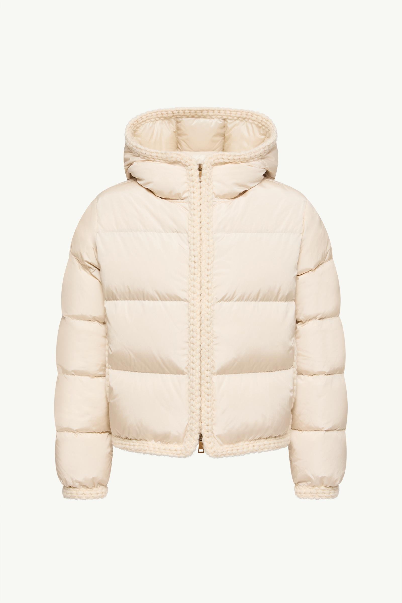 Evocateur Hooded Short Down Jacket Women Light Beige Moncler, 1 of 0