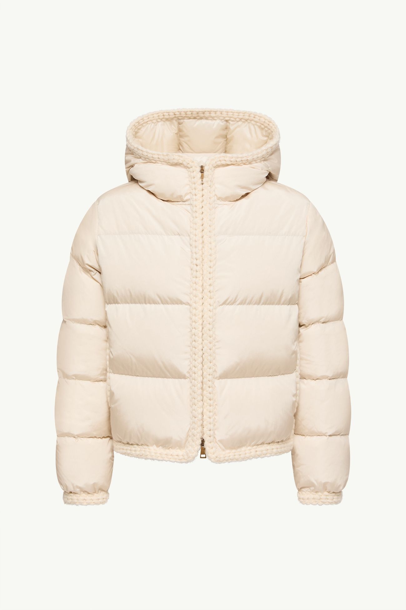 Evocateur連帽短身羽絨外套 女士 淺米色 Moncler 2