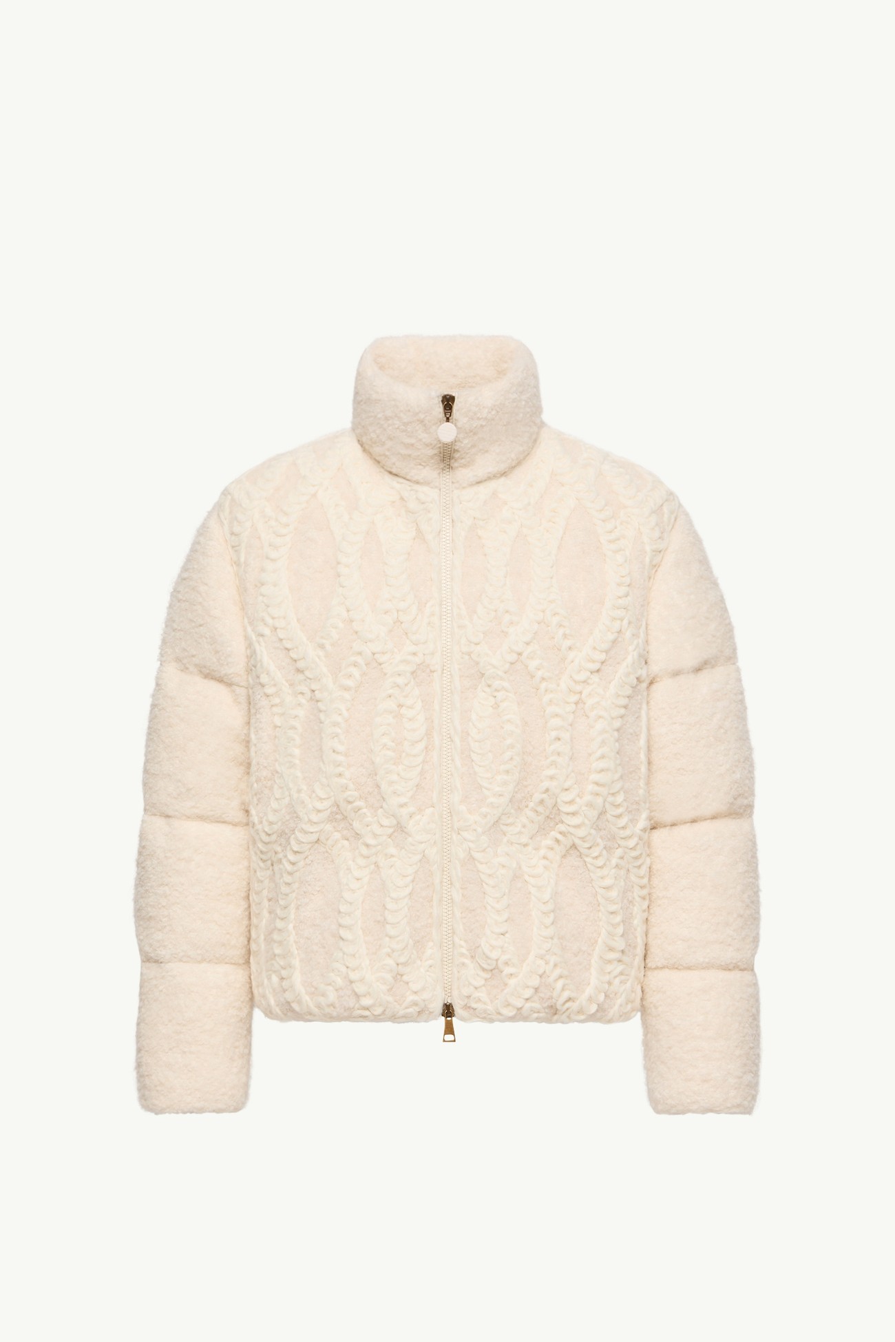 Nitidule毛圈布短身羽絨外套 女士 象牙白色 Moncler 2