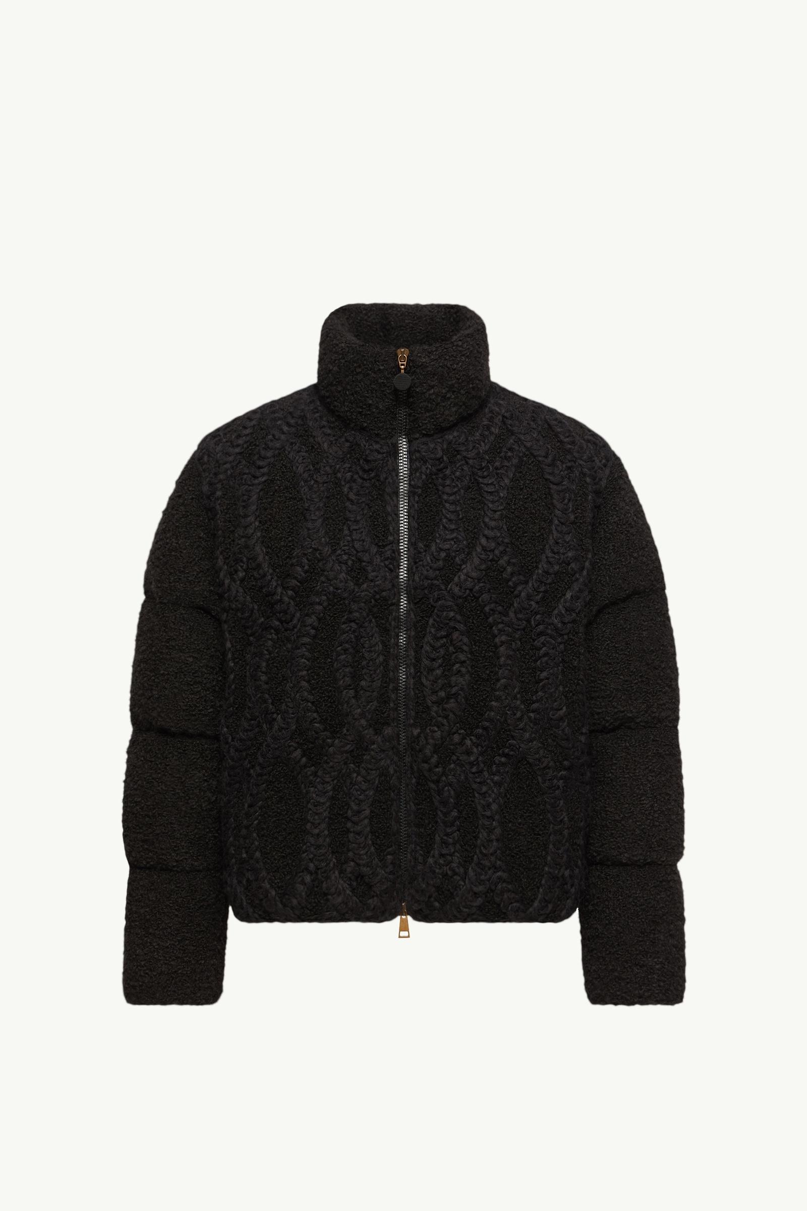 Nitidule Bouclé Down Jacket Women Black Moncler, 1 of 0