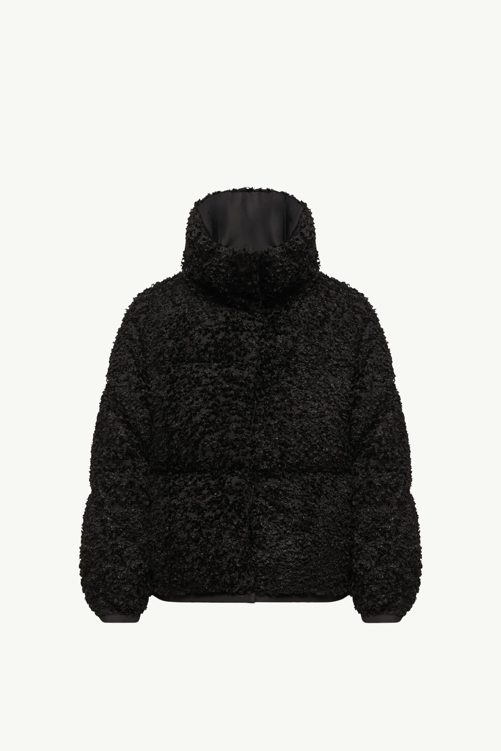 Sittelles Short Jacquard Fil Coupé Jacket Women Black Moncler, 1 of 0