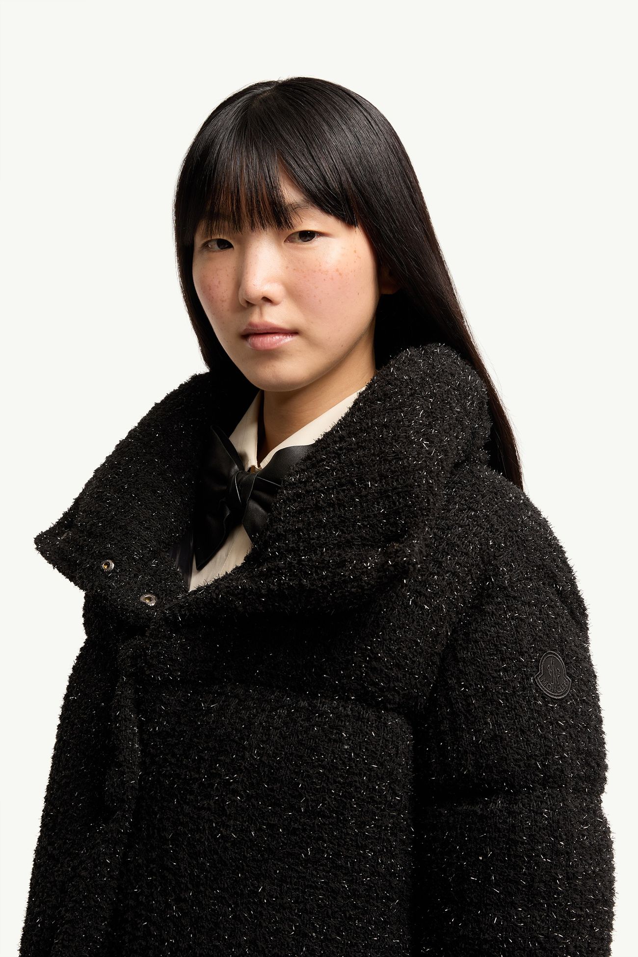 Almee Teddy Short Down Jacket Women Black Moncler 1