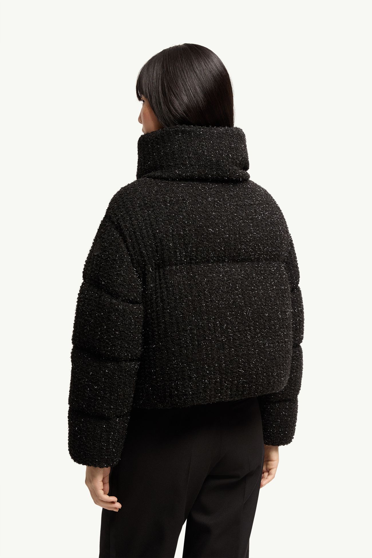 Almee Teddy Short Down Jacket Women Black Moncler 4