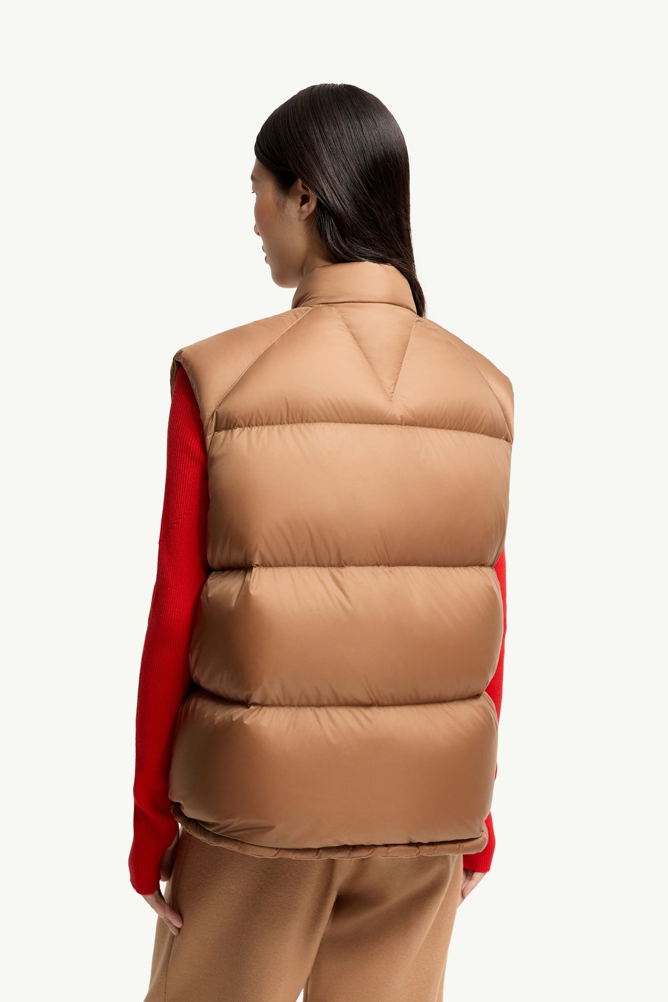 Tibb Reversible Down Gilet Women Beige Moncler 4