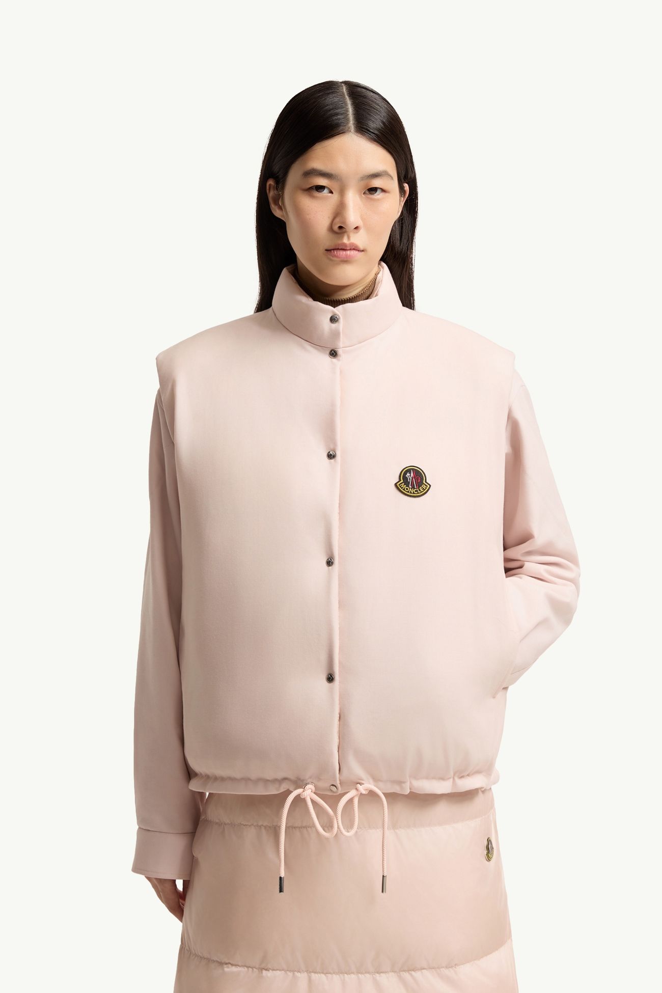 Gilet imbottito reversibile Tibb Donna Rosa Chiaro Moncler 5