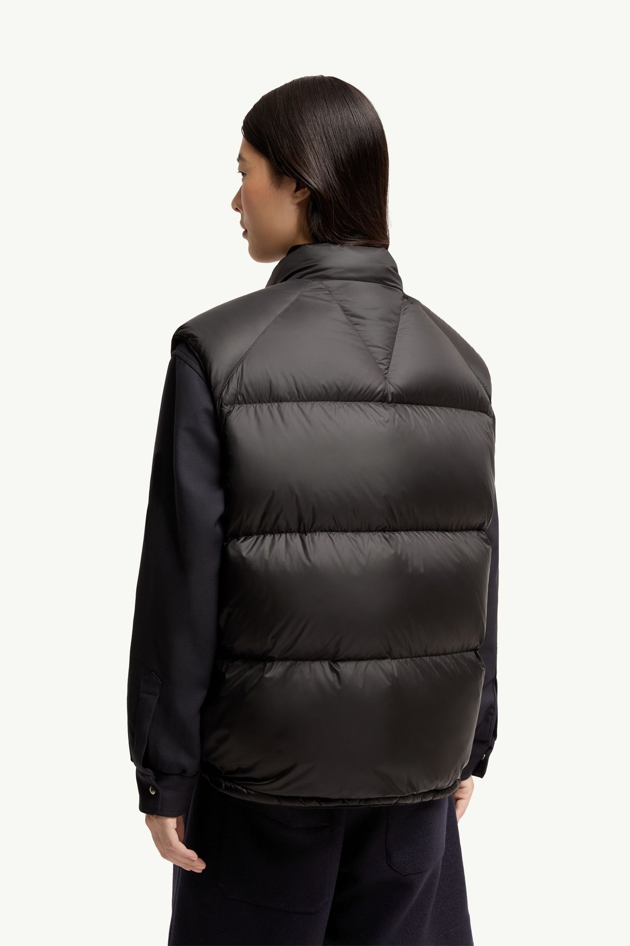 Tibb Reversible Down Gilet Women Black Moncler 4