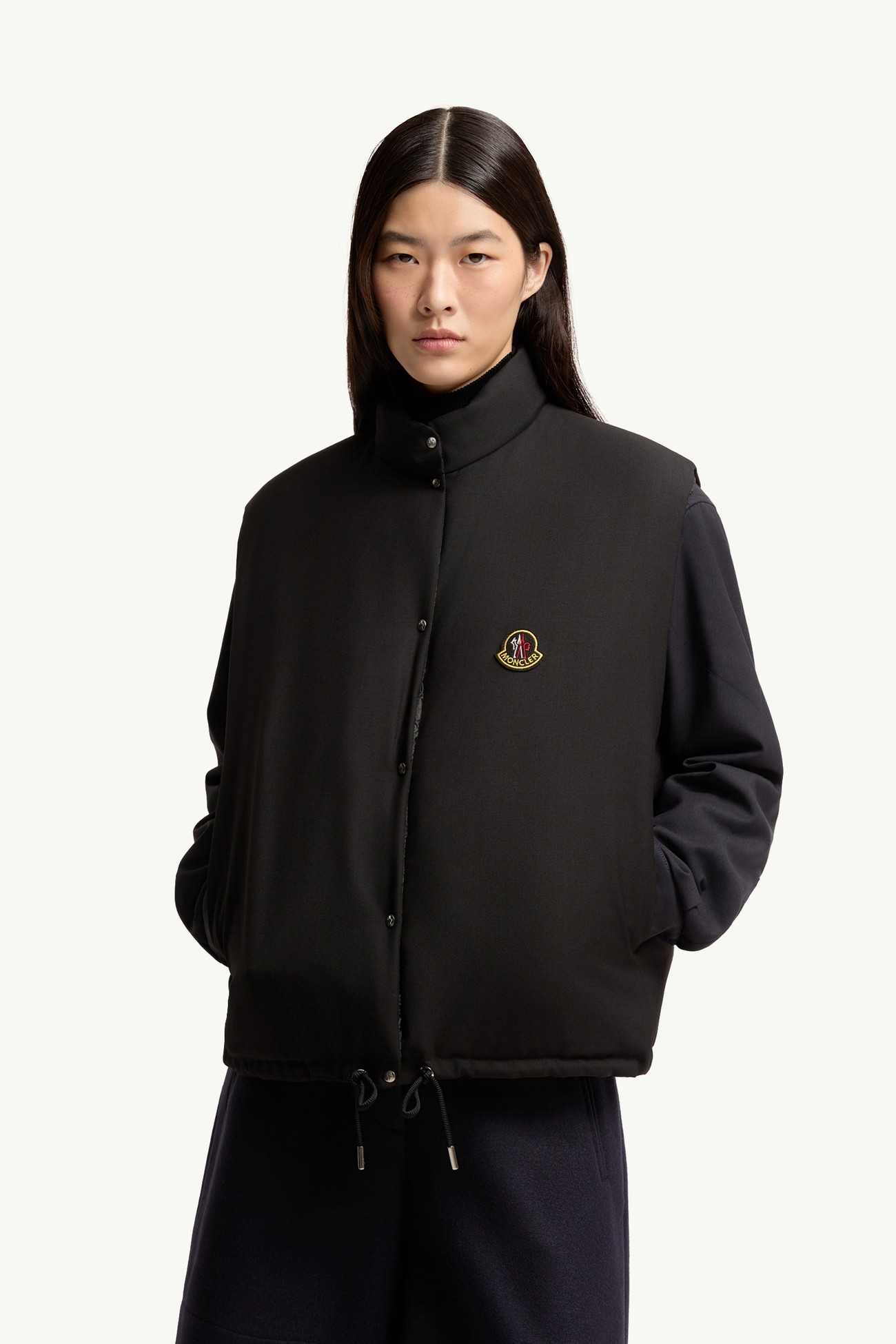 Tibb Reversible Down Gilet Women Black Moncler 5