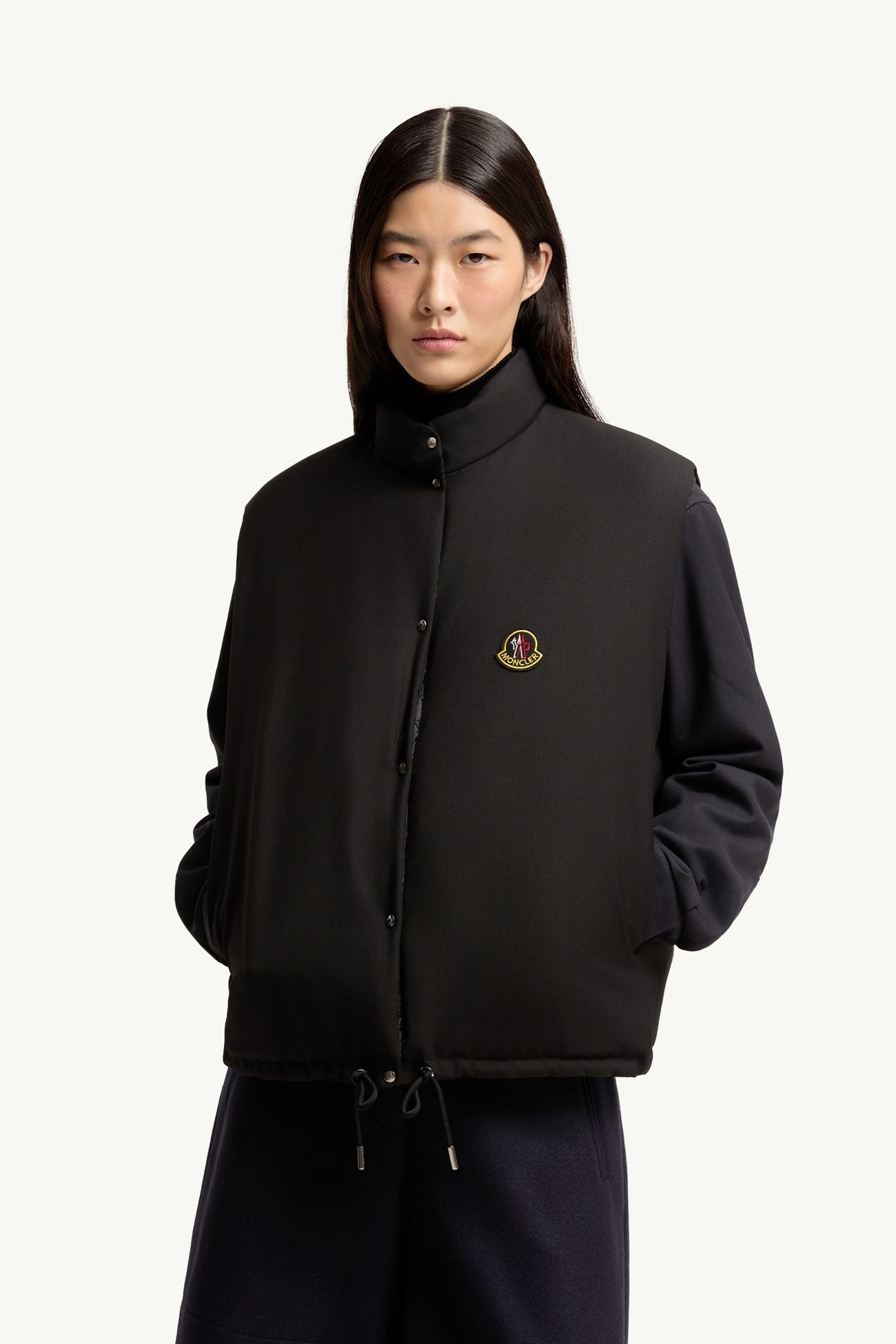 Tibb雙面羽絨背心 女士 黑色 Moncler 5
