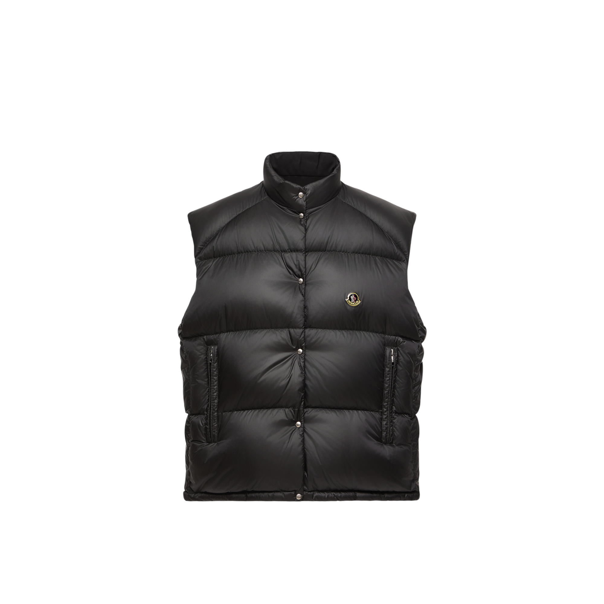 Moncler Gilet Imbottito Reversibile Tibb Donna da Nero, Taglia: 2