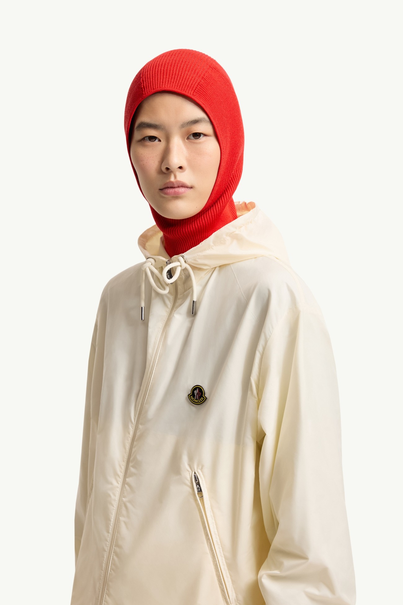 連帽風褸 女士 白色 Moncler 1