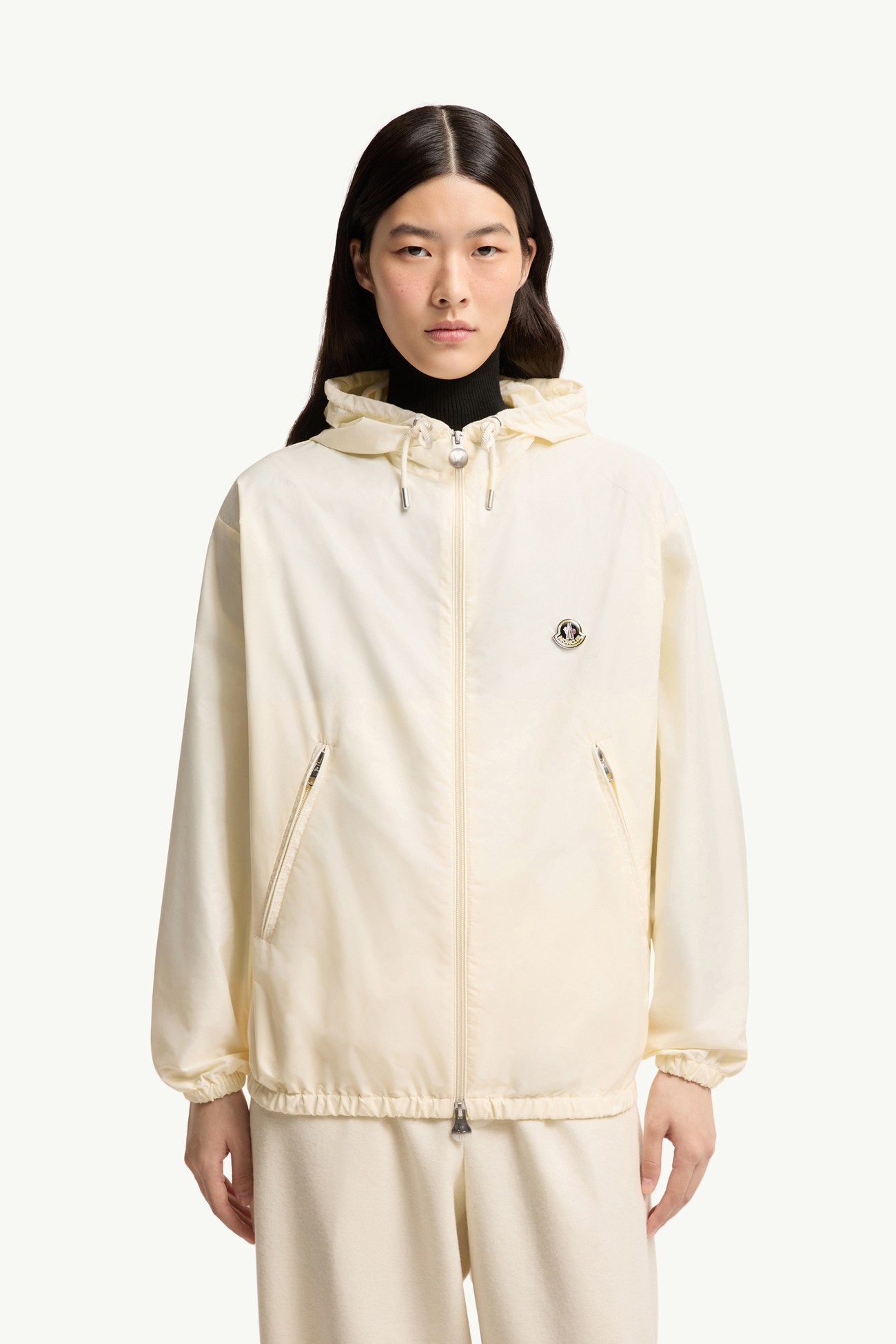 連帽風褸 女士 白色 Moncler 3