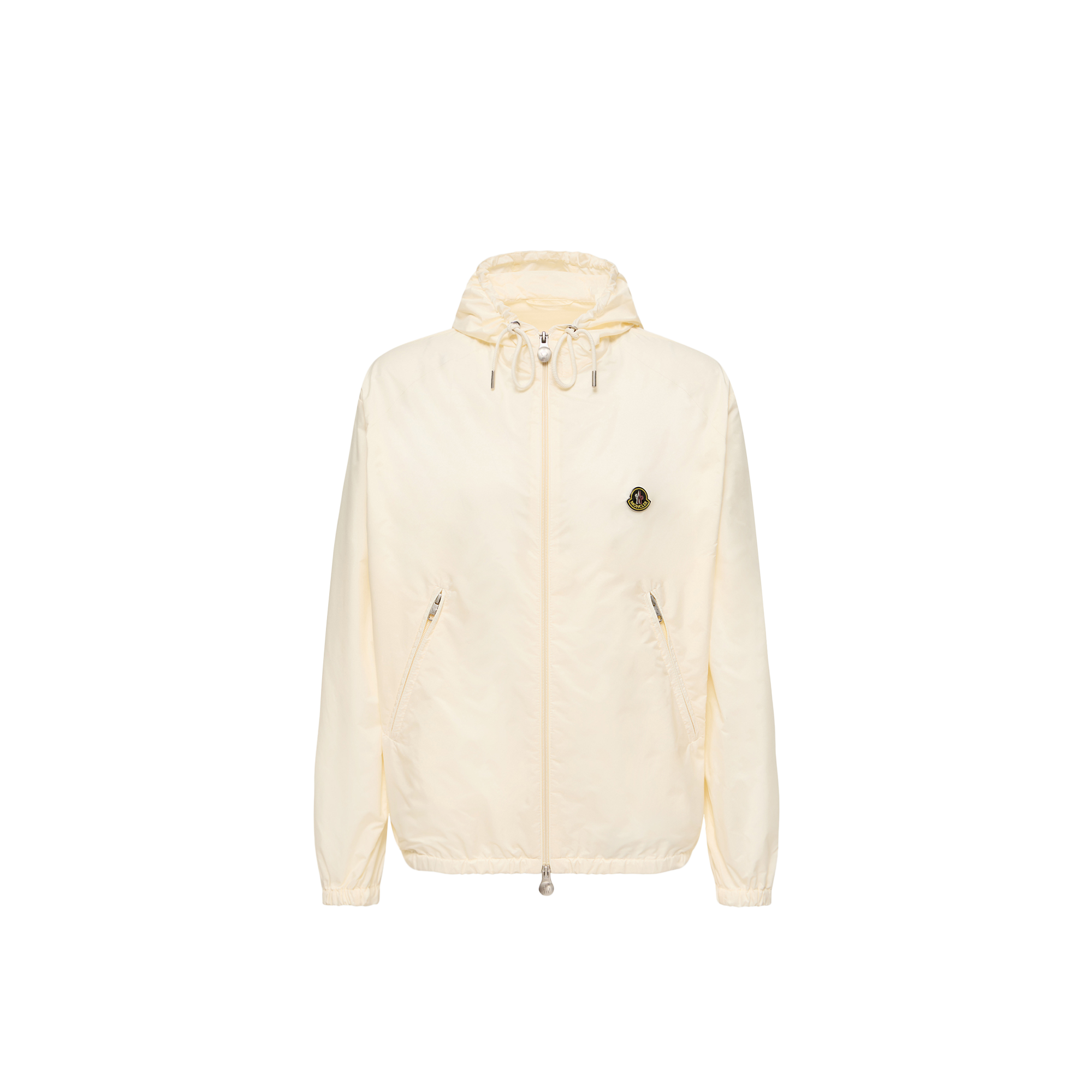 Moncler Giacca A Vento Con Cappuccio Donna da Bianco, Taglia: 1