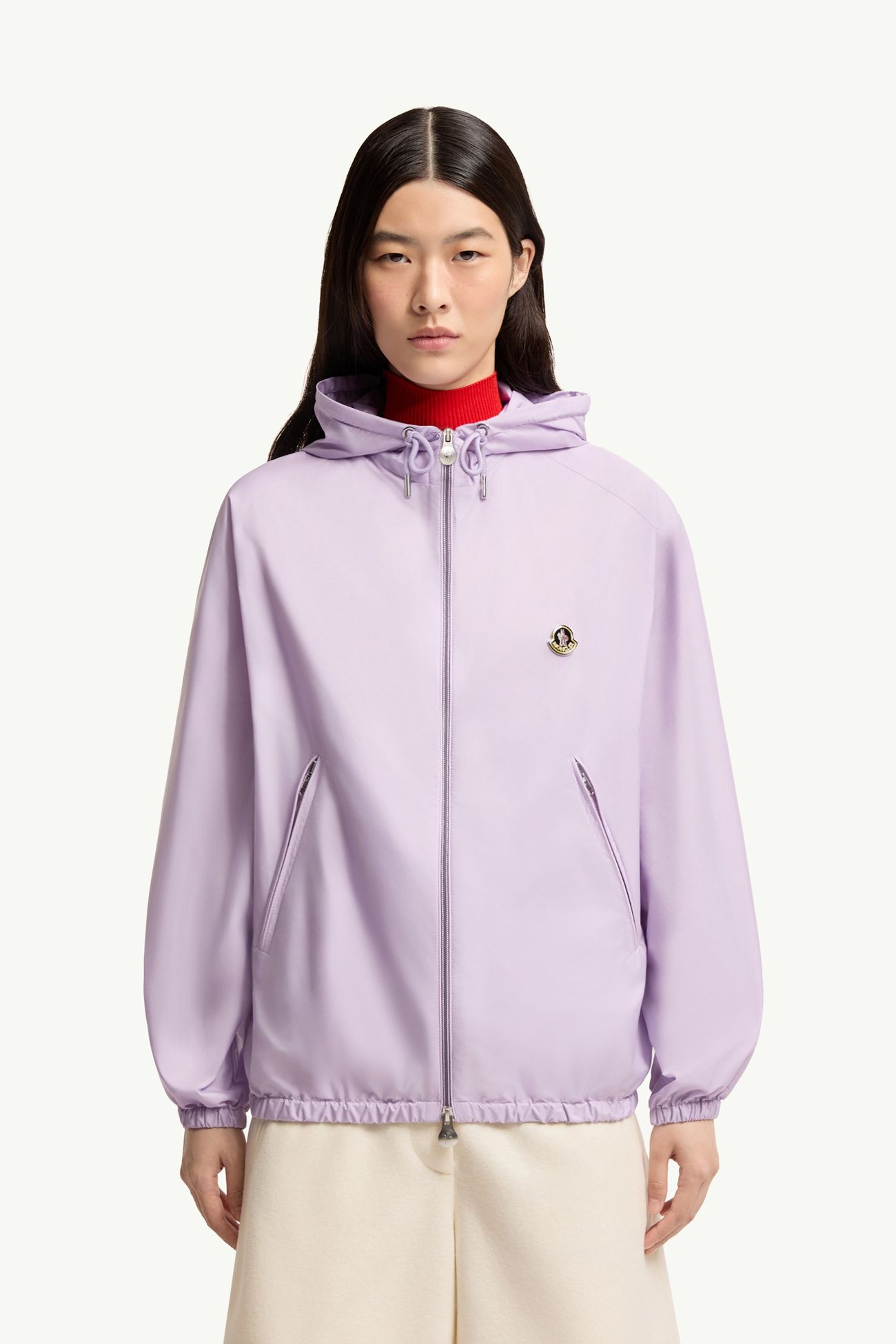 Cortavientos con capucha Mujer Lila Moncler 3