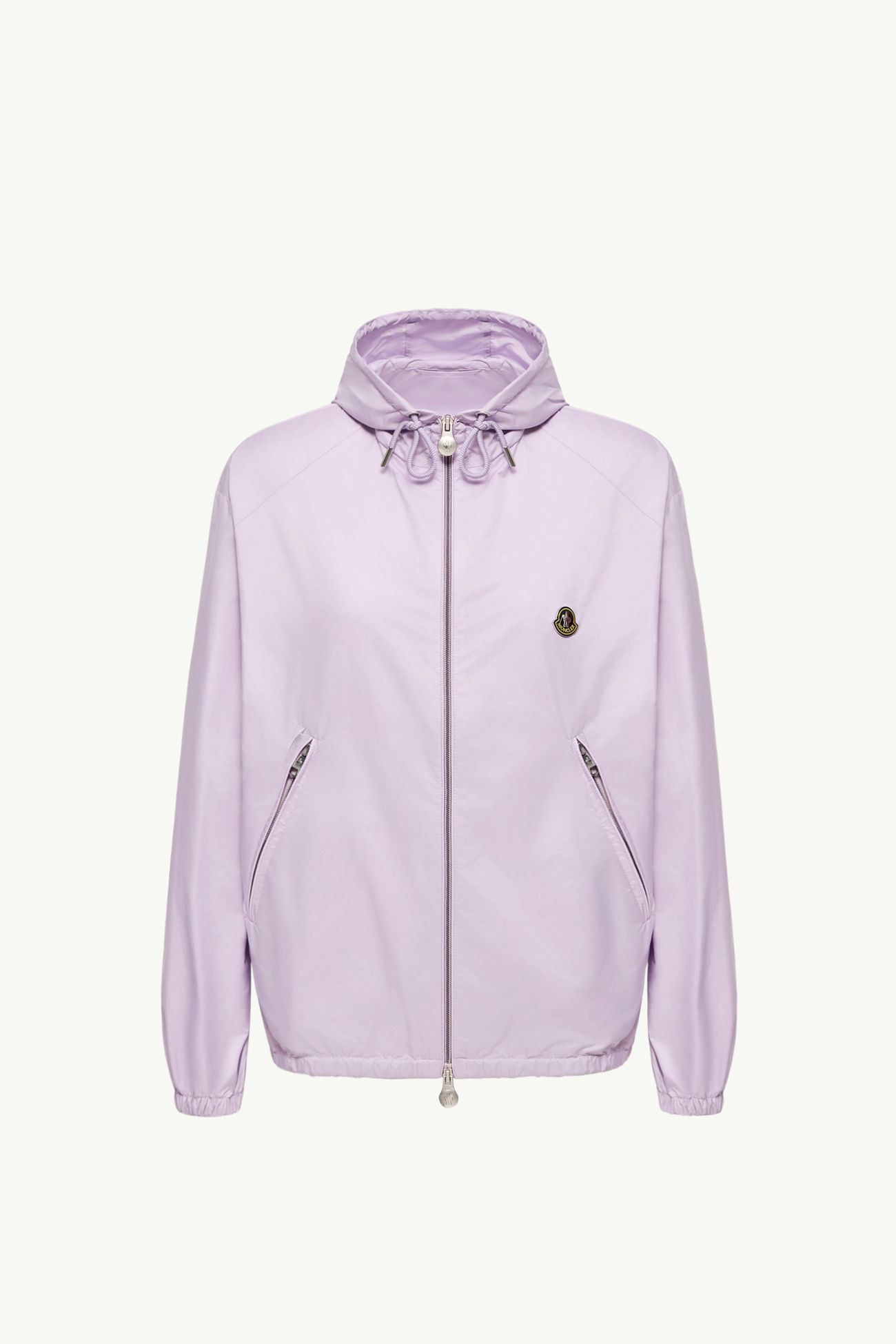 Hooded Windbreaker Women Lilac Moncler 2