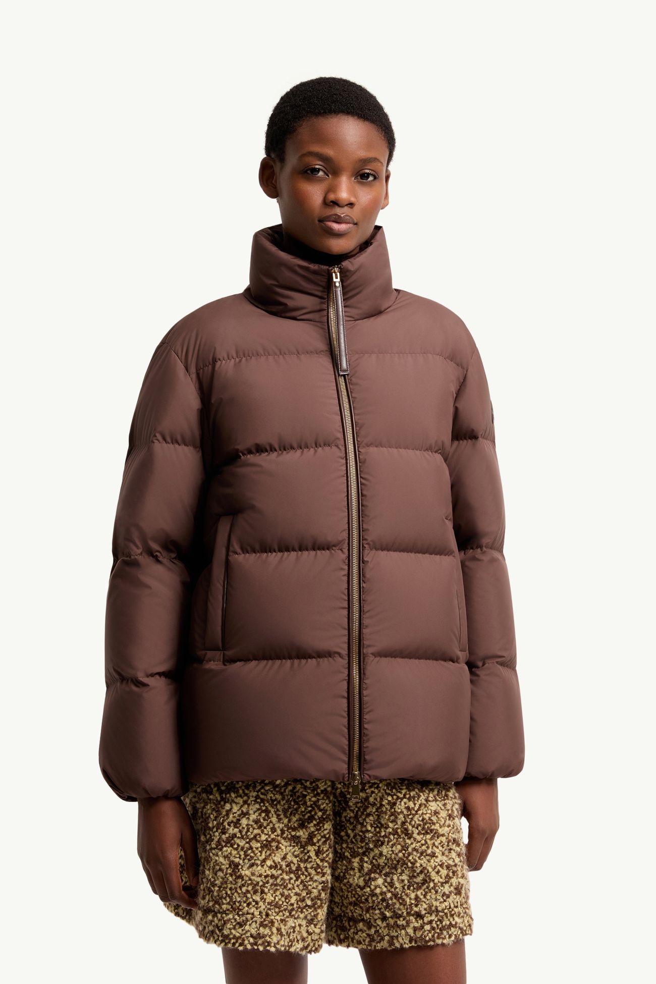 Vivantesse短身羽絨外套 女士 啡色 Moncler 3