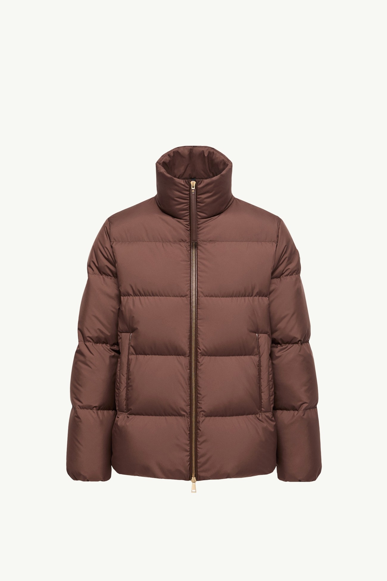 Vivantesse Short Down Jacket Women Brown Moncler 2